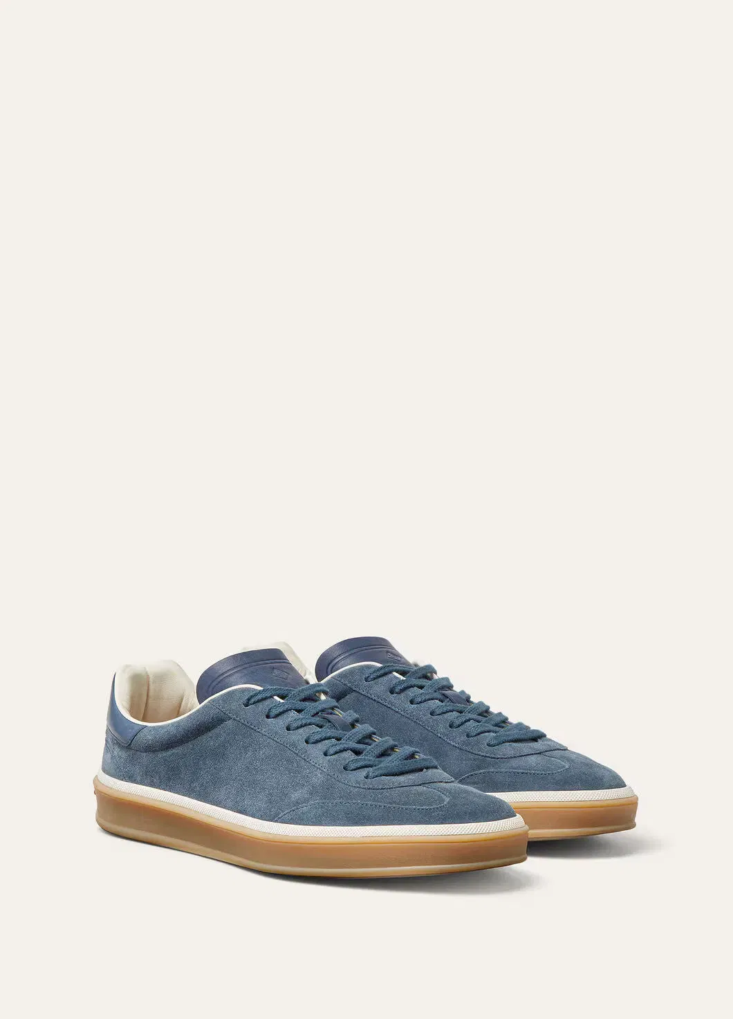LoroPiana Tennis Walk Sneaker Black Figs