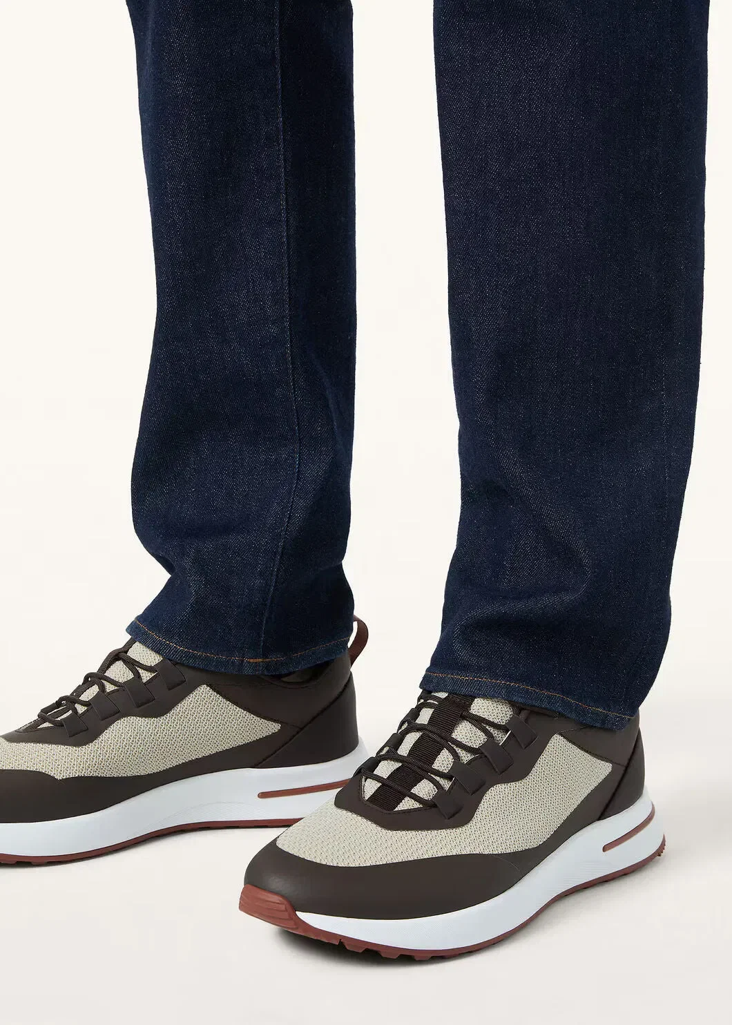 LoroPiana Week End Walk Sneaker Desert Light