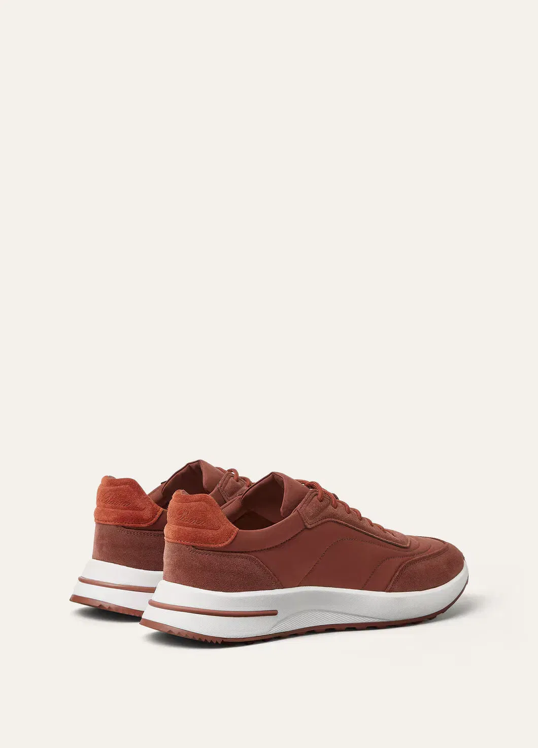 LoroPiana Week End Walk Sneaker Sanguine Pencil