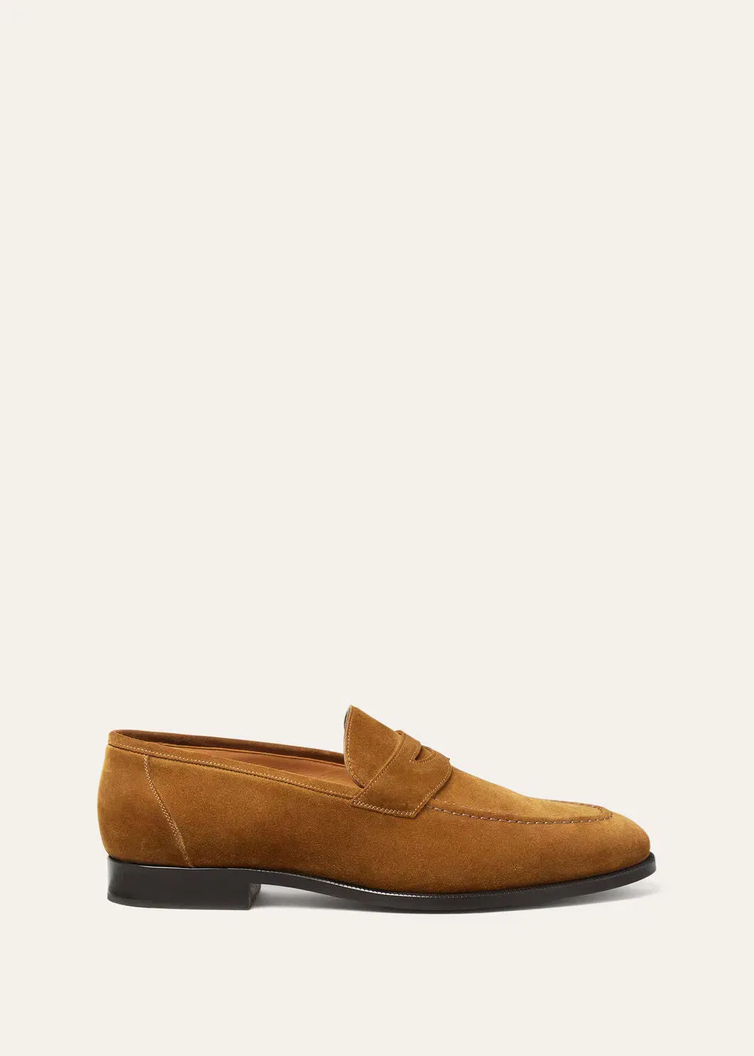 LoroPiana Sergio Loafer Tan