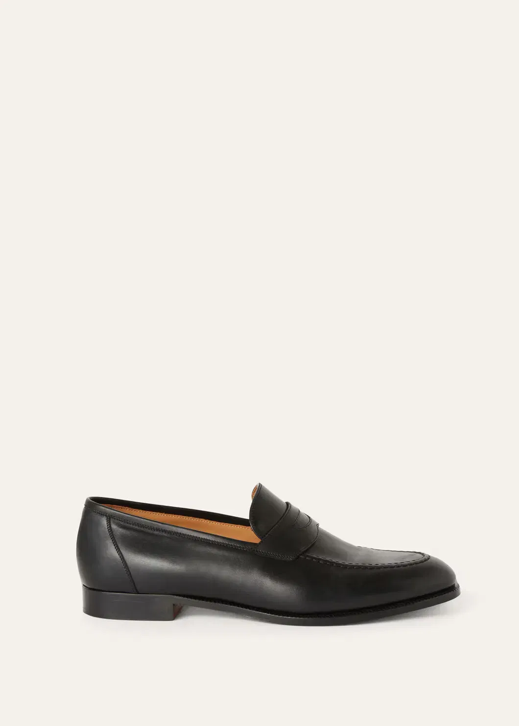 LoroPiana Sergio Loafer Black