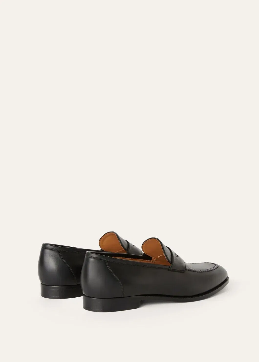 LoroPiana Sergio Loafer Black