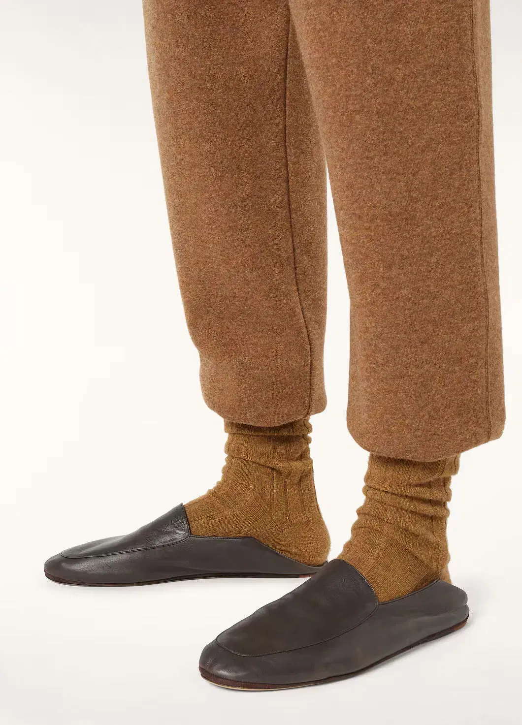 LoroPiana Anton Walk Loafer Moka