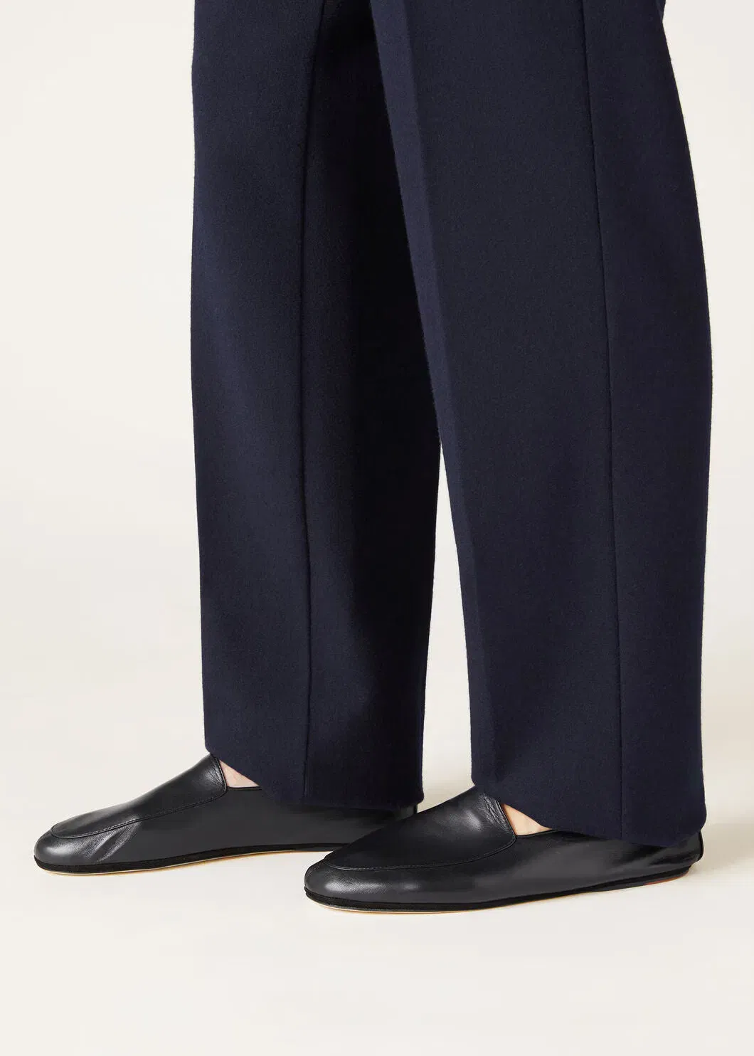LoroPiana Anton Walk Loafer Black
