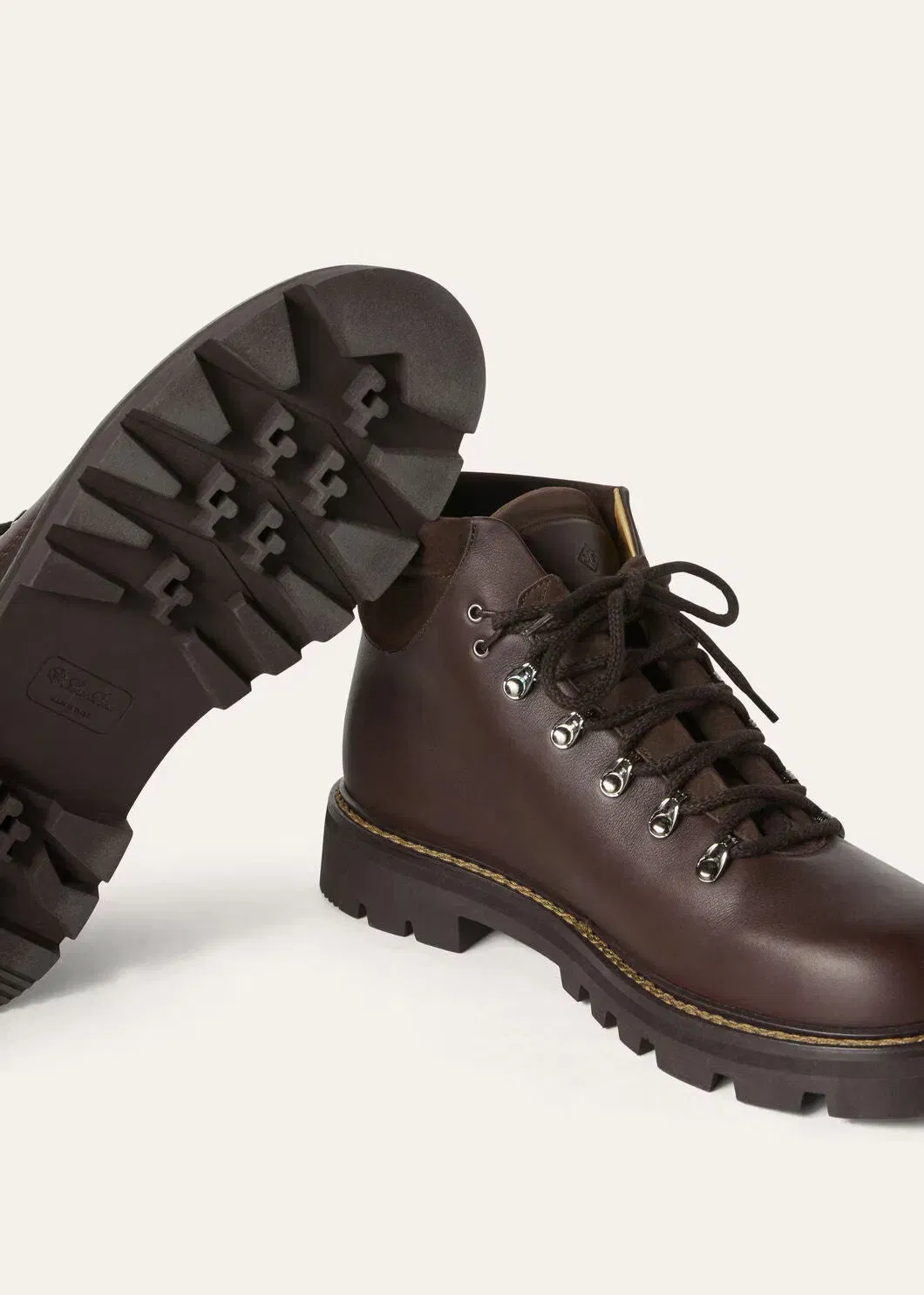LoroPiana Beinn Walk Ankle Boot Chocolate