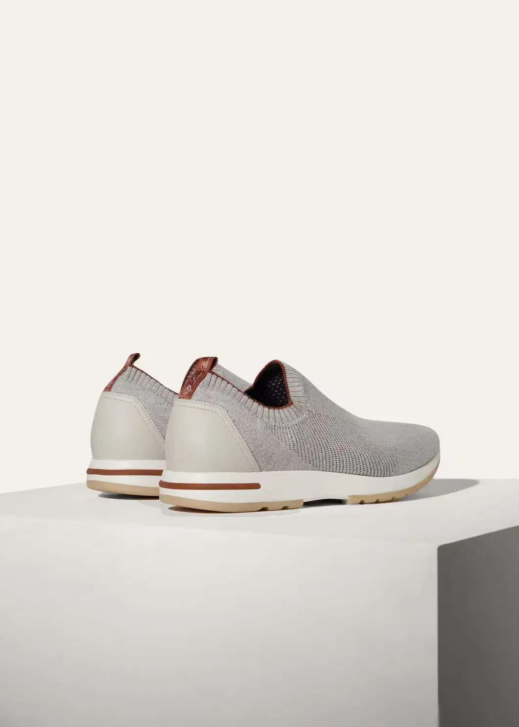 LoroPiana 360 LP Flexy Walk Sneaker Gray Mix