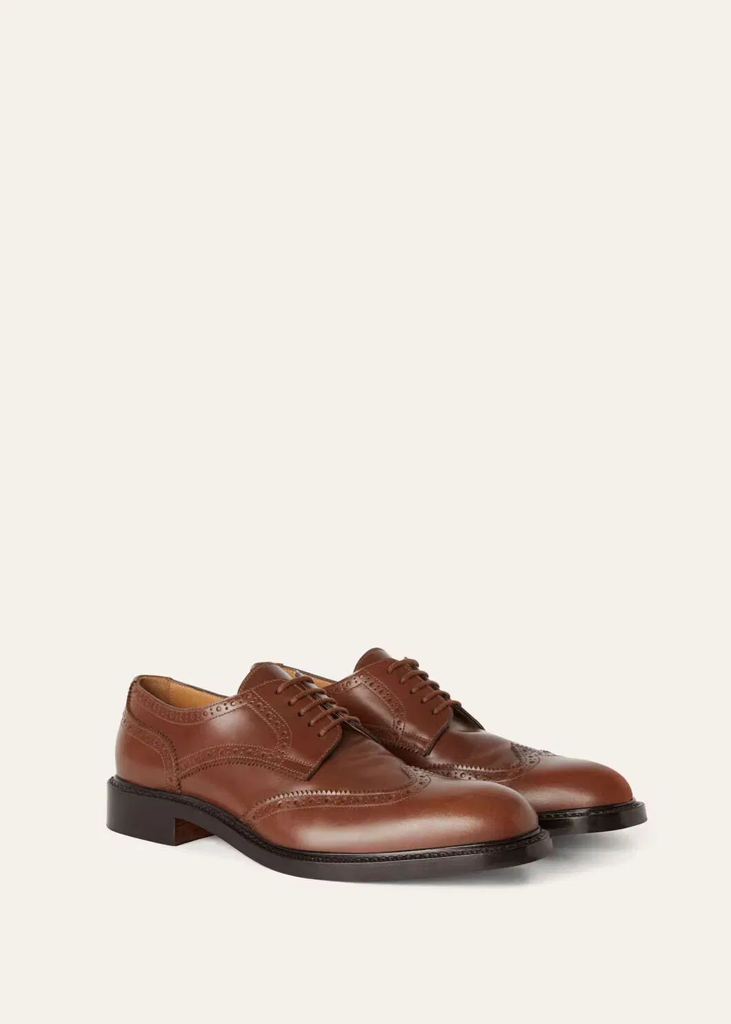LoroPiana Oliver Walk Derby Cuoio Inglese