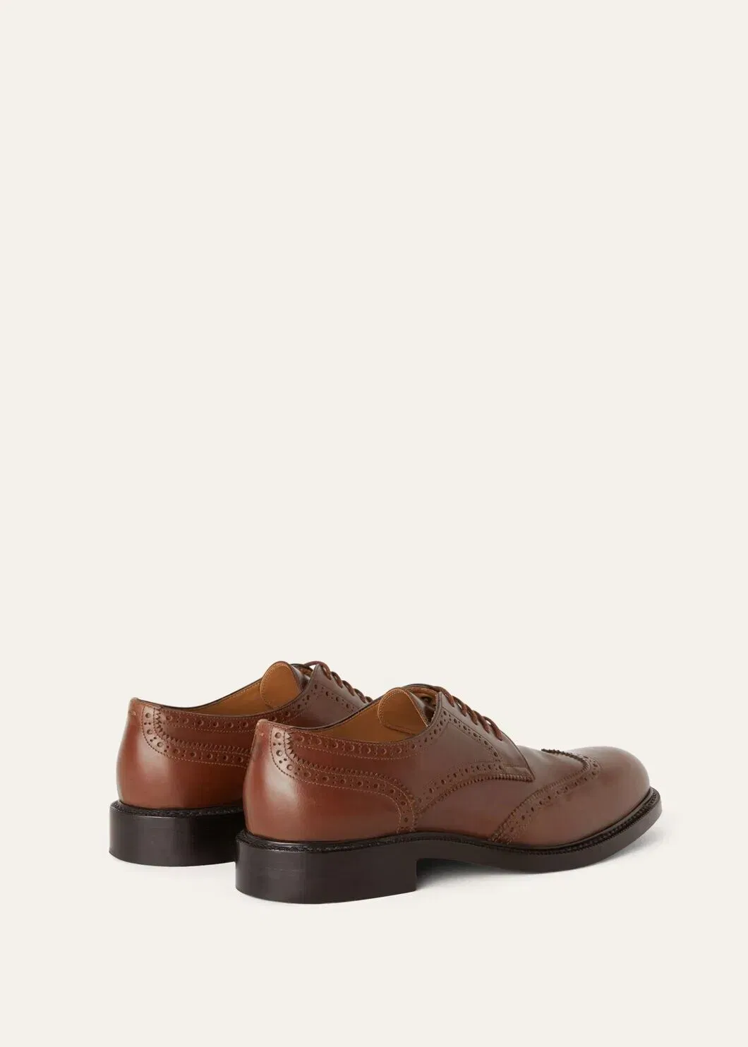 LoroPiana Oliver Walk Derby Cuoio Inglese