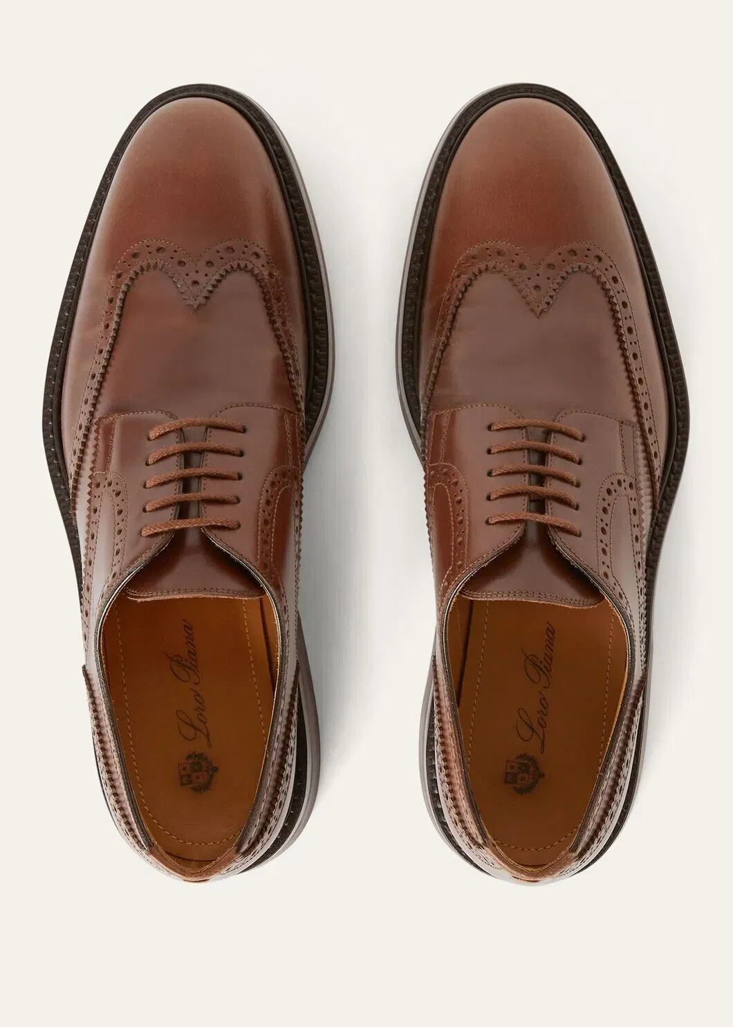 LoroPiana Oliver Walk Derby Cuoio Inglese
