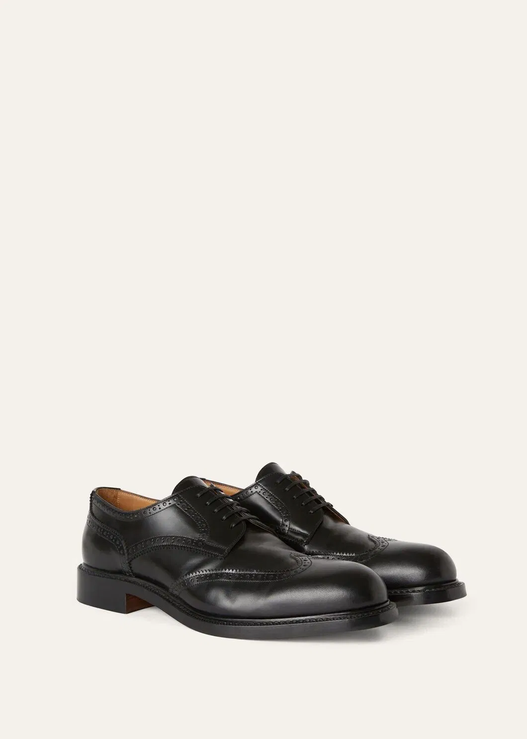 LoroPiana Oliver Walk Derby Black