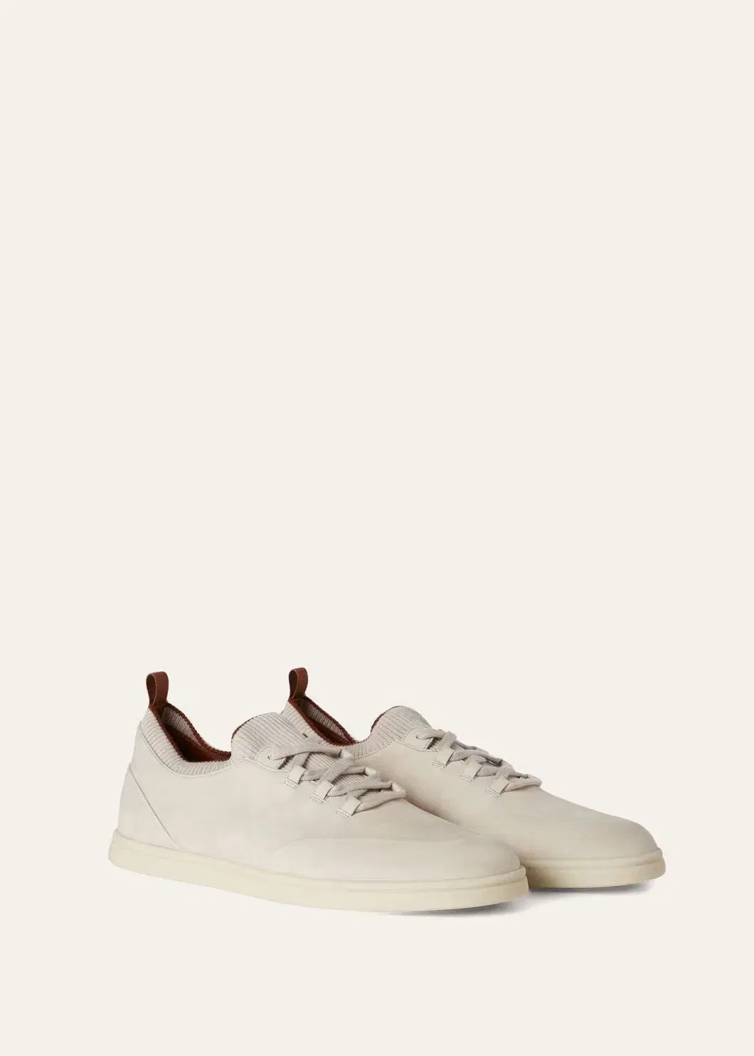 LoroPiana Soho Walk Sneaker Almond