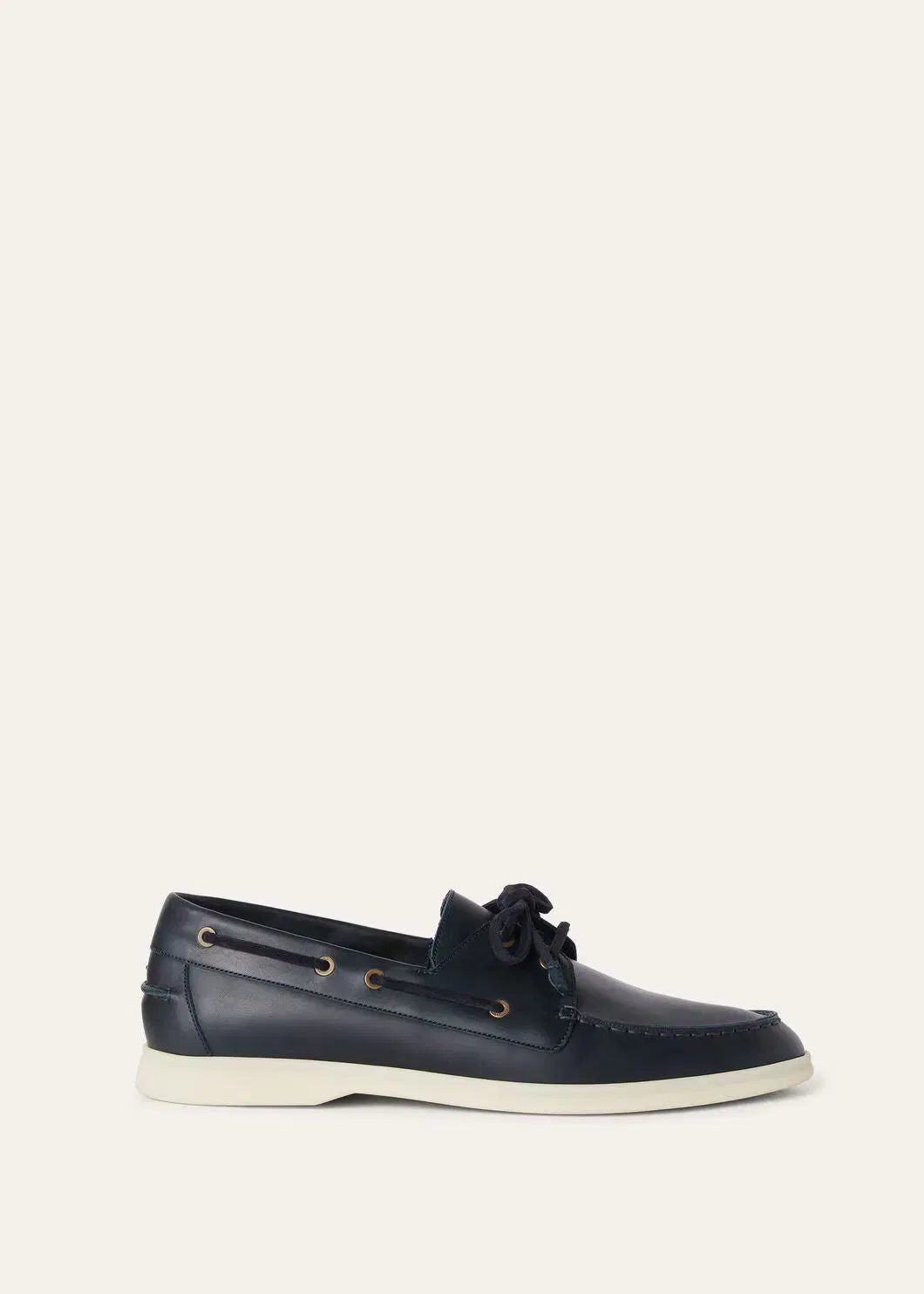 LoroPiana Sea-Sail Walk Loafer Petrolio