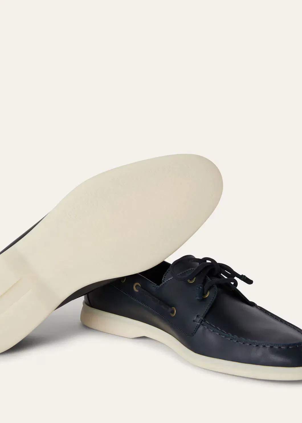 LoroPiana Sea-Sail Walk Loafer Petrolio