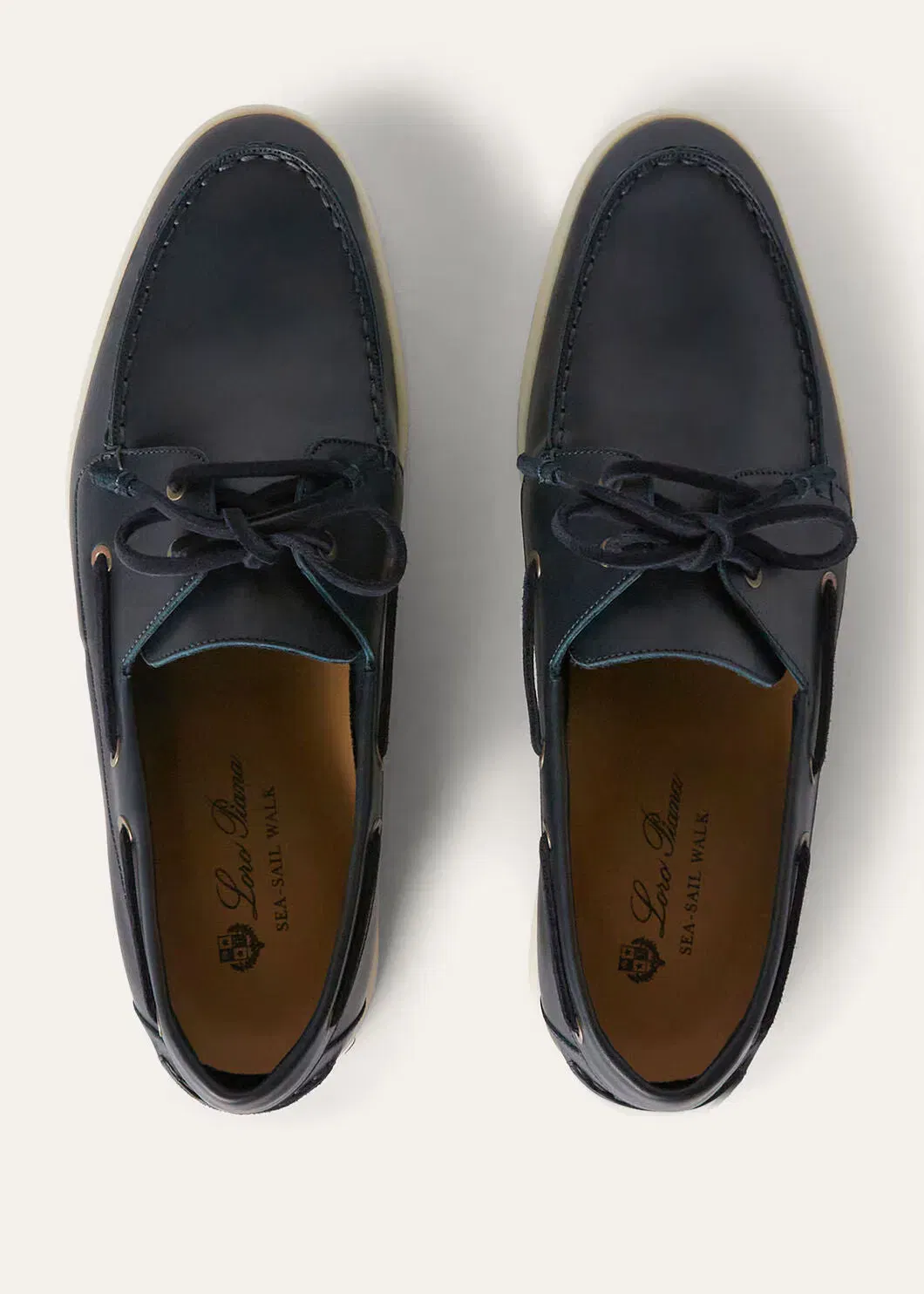 LoroPiana Sea-Sail Walk Loafer Petrolio
