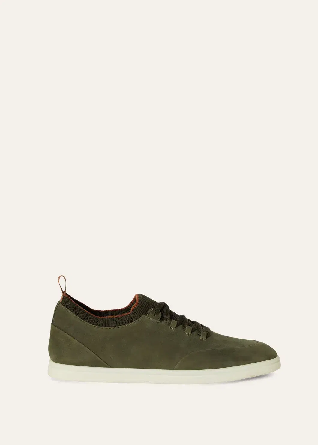 LoroPiana Soho Walk Sneaker Very Dark Green