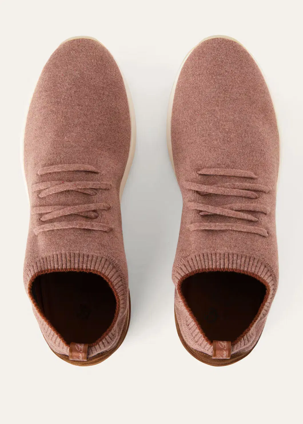 LoroPiana Loro 360 LP Flexy Walk Sneaker Red Sand Melange