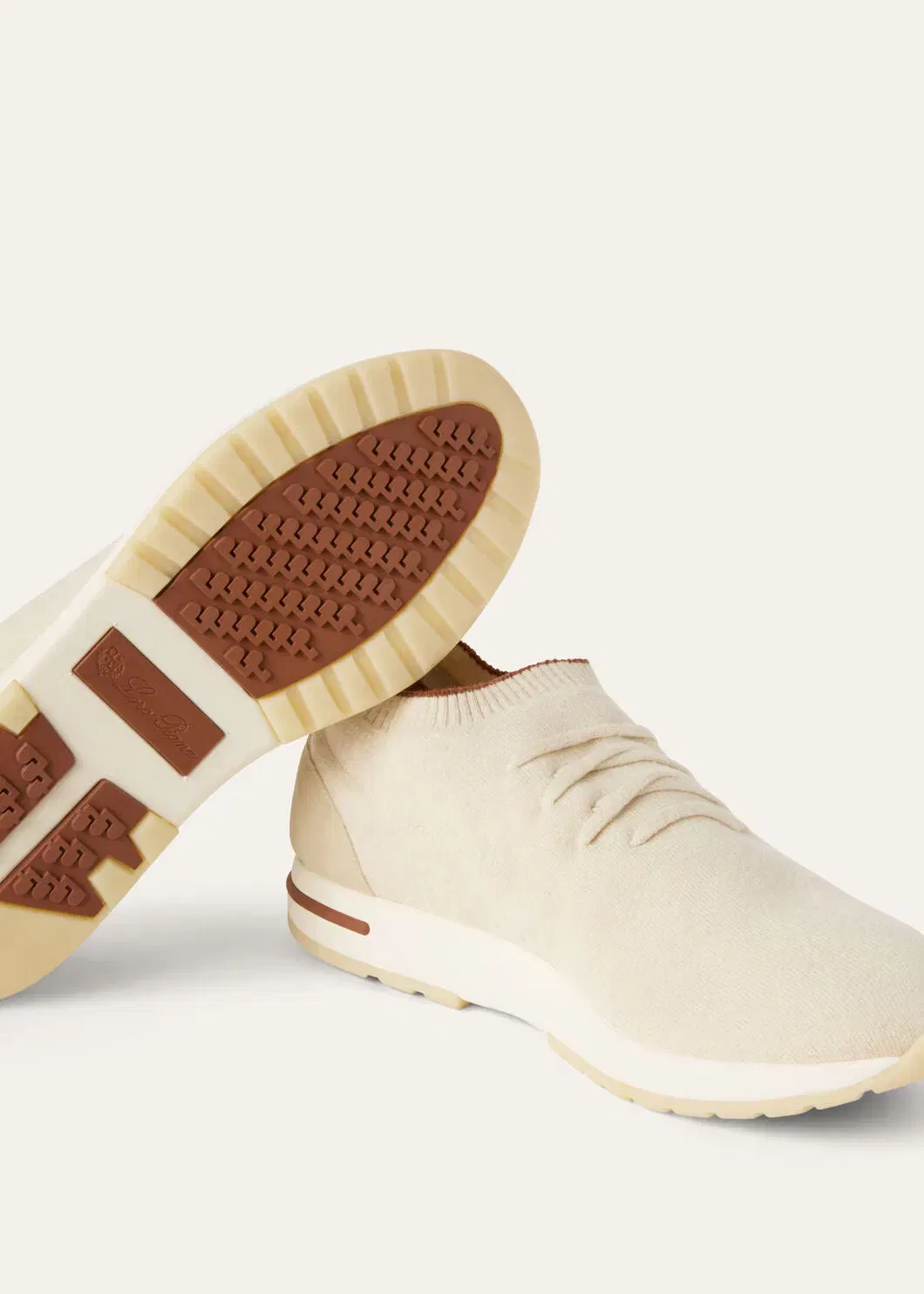 LoroPiana Loro 360 LP Flexy Walk Sneaker Pure Dunes Melange
