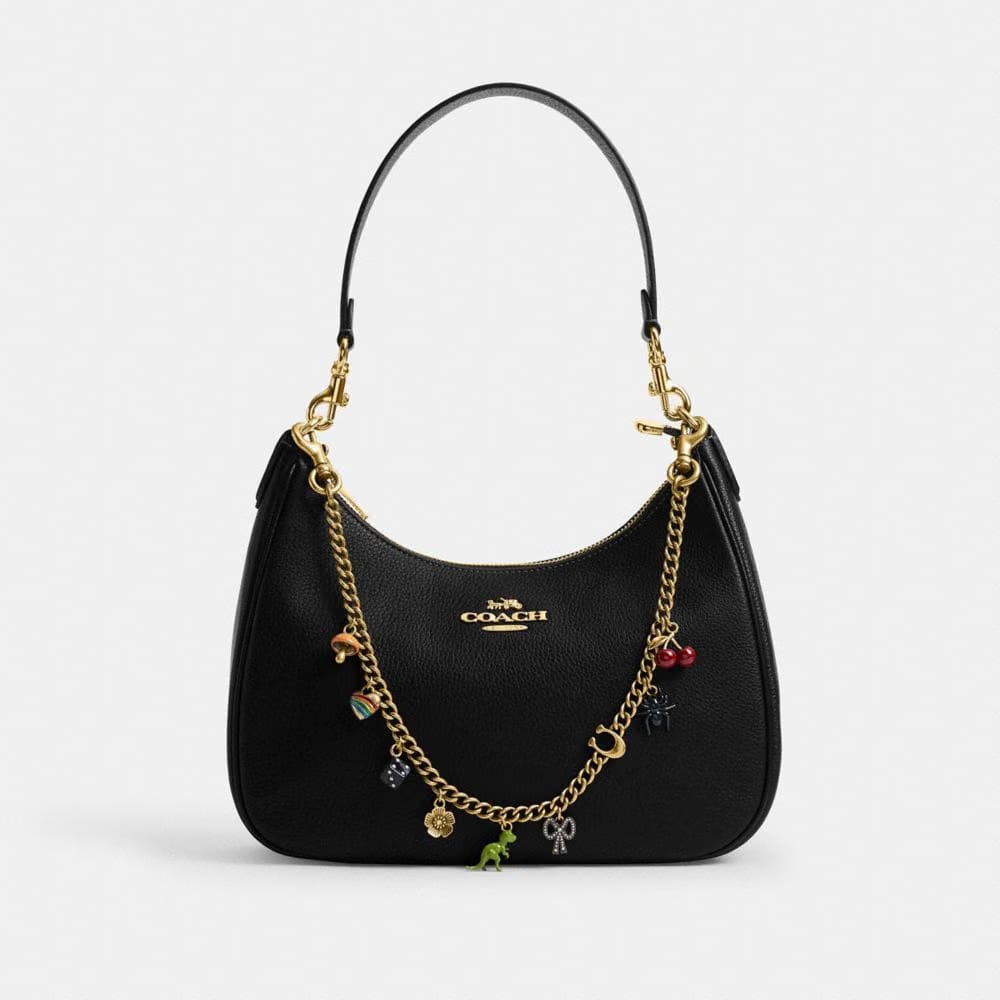 Coach Chain Strap With Charms Brass Multi