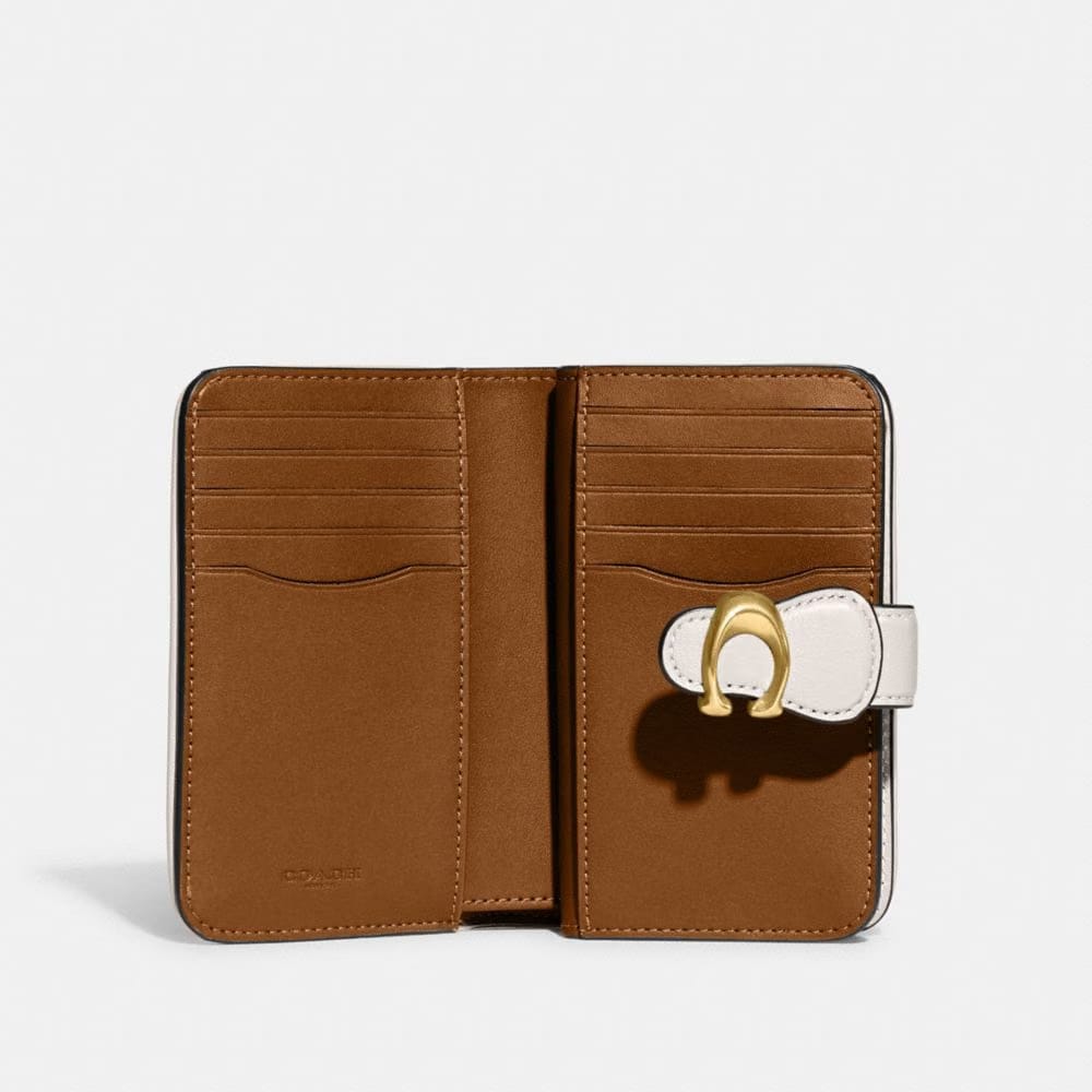 Coach Tabby Medium Wallet Brass-Chalk