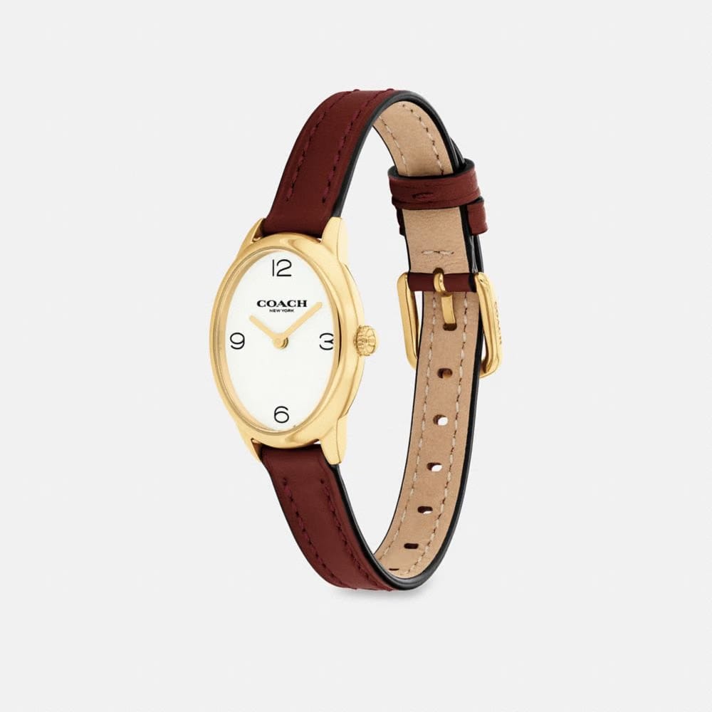 Coach Talia Watch, Dark Wine - 22 mm