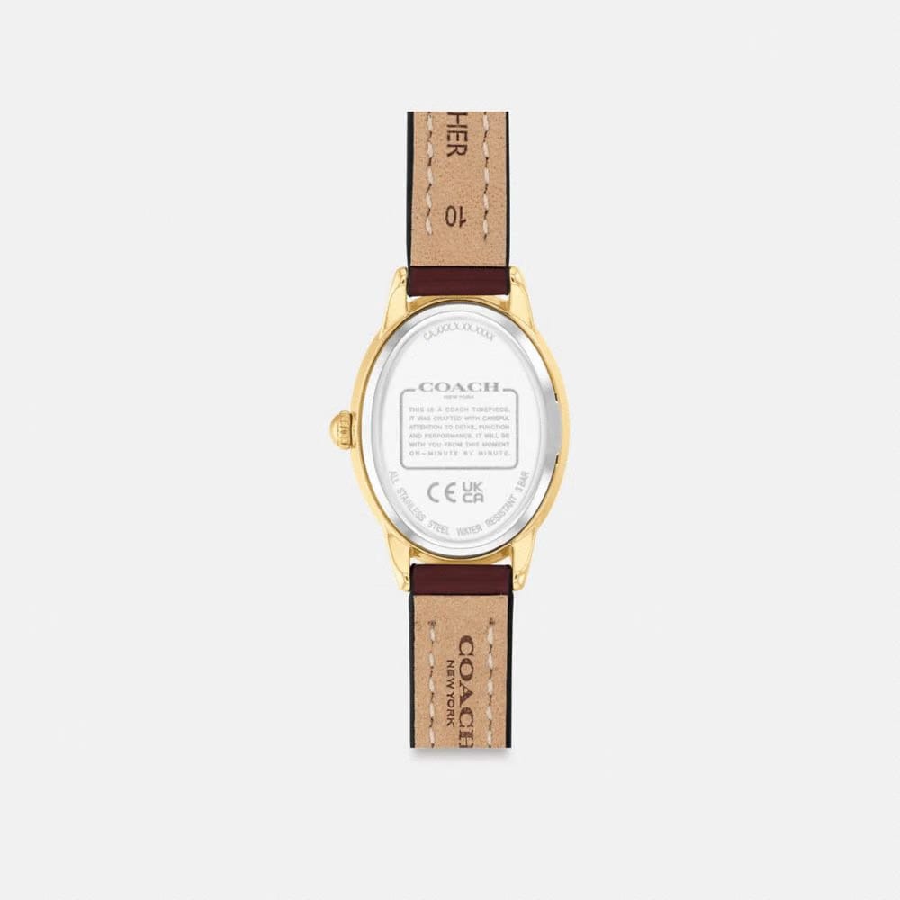 Coach Talia Watch, Dark Wine - 22 mm