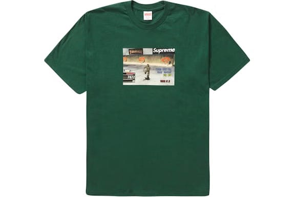 Supreme Thrasher Game T-Shirt Dark Green