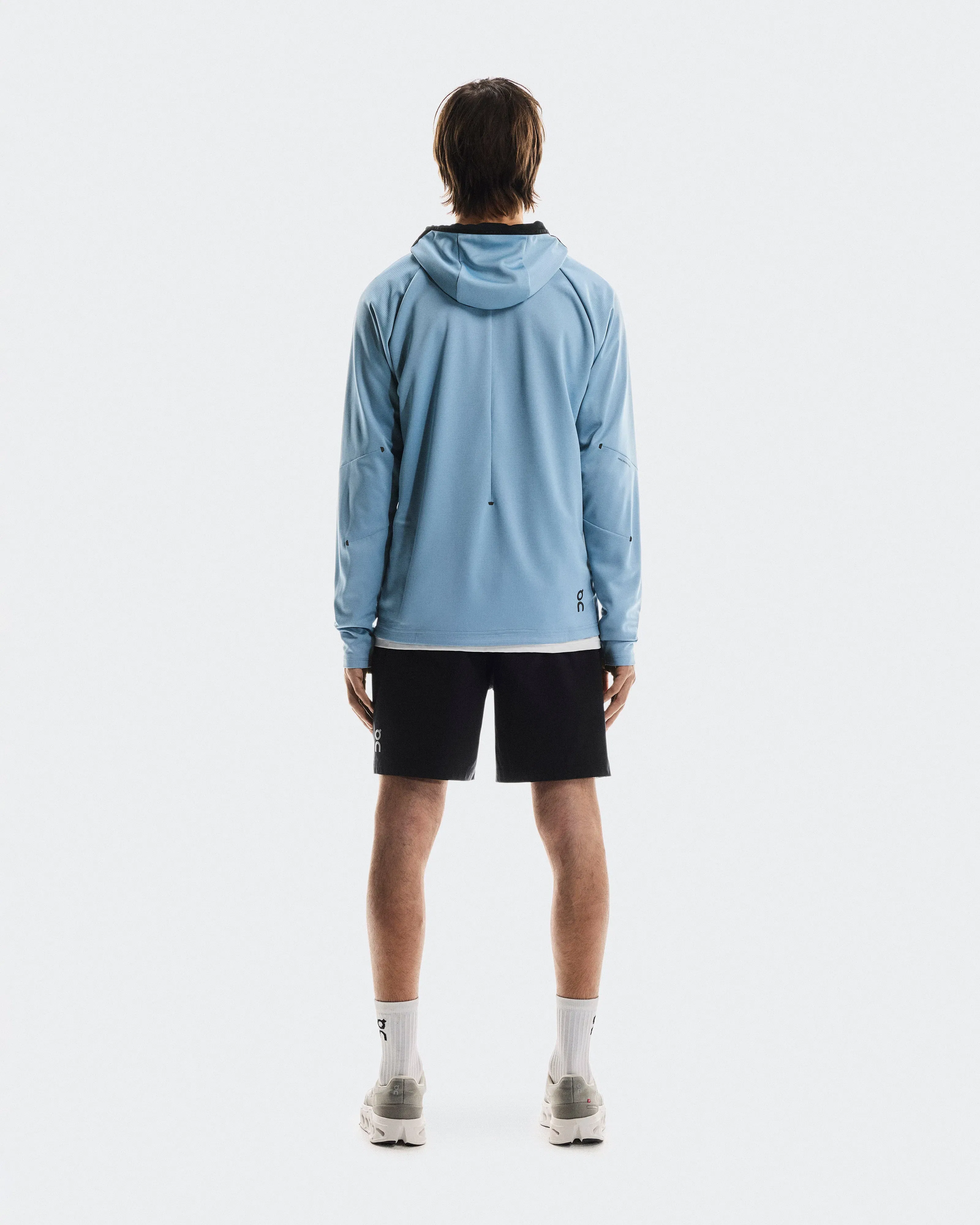 On Climate Zip Hoodie Chambray