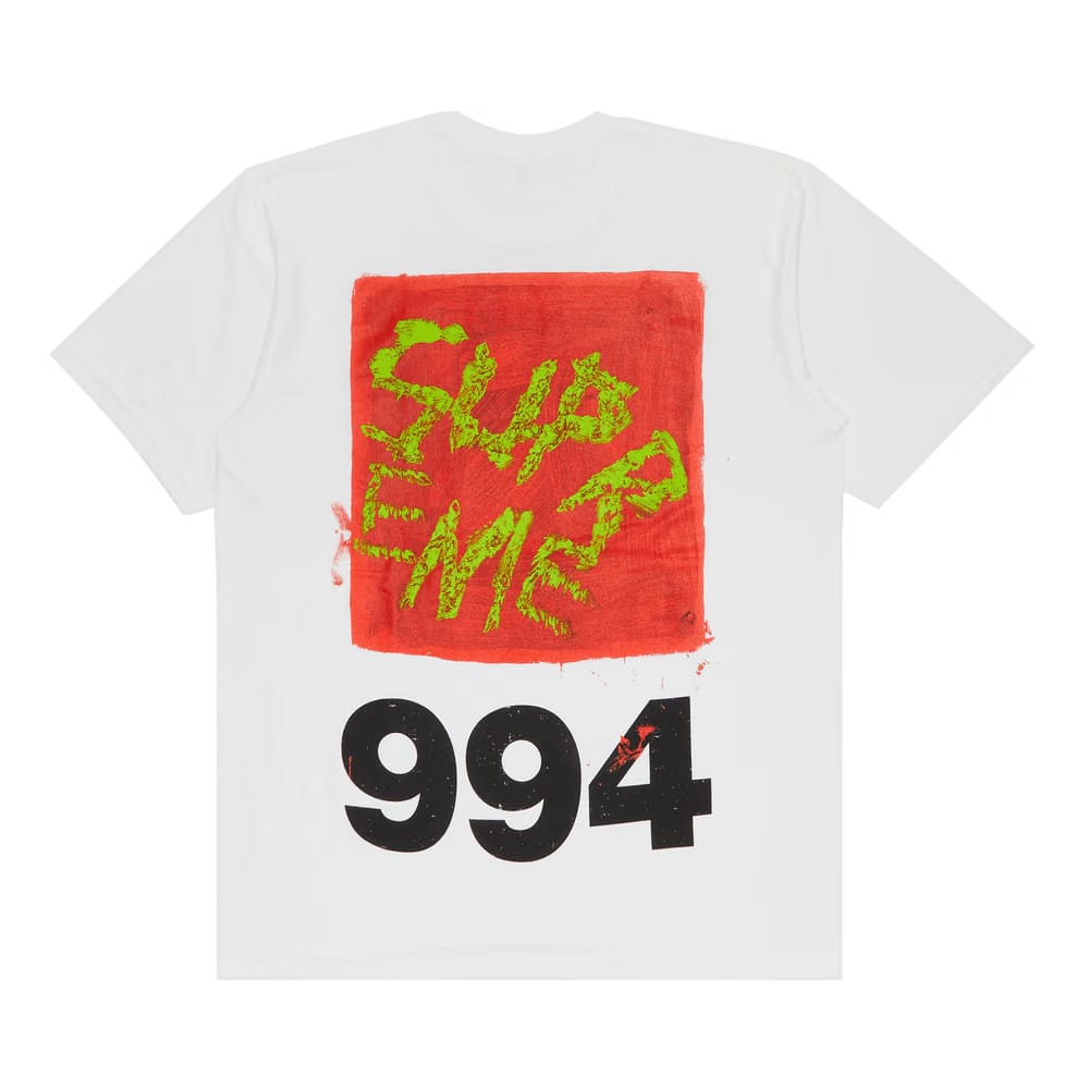Supreme Paint T-Shirt White