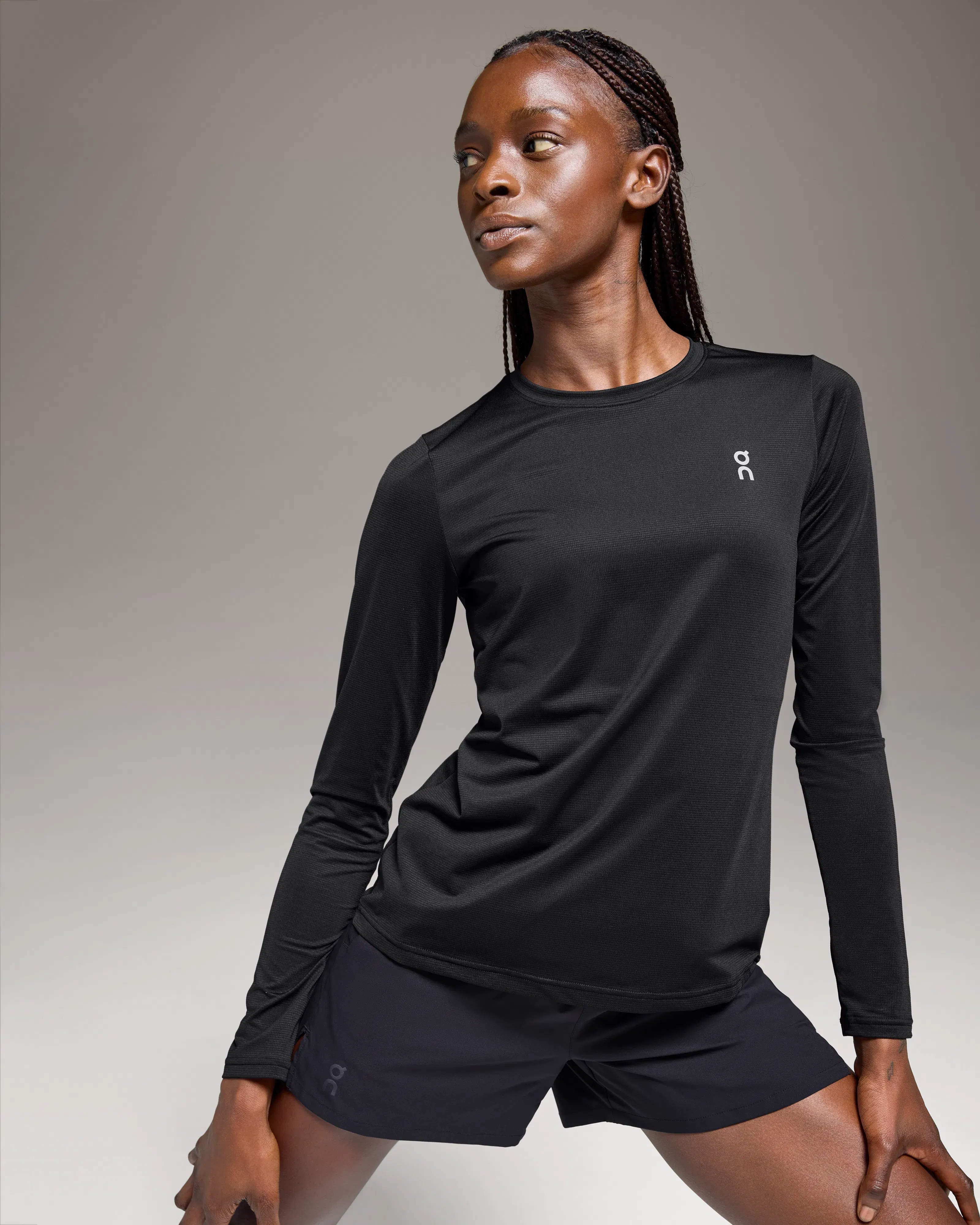 On Core Long-T Black (Women'S) (Women's)