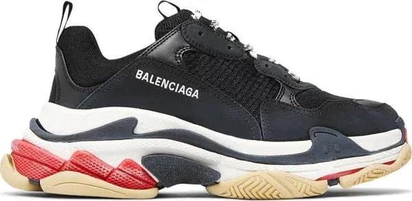 Balenciaga Triple S Sneaker Black Red