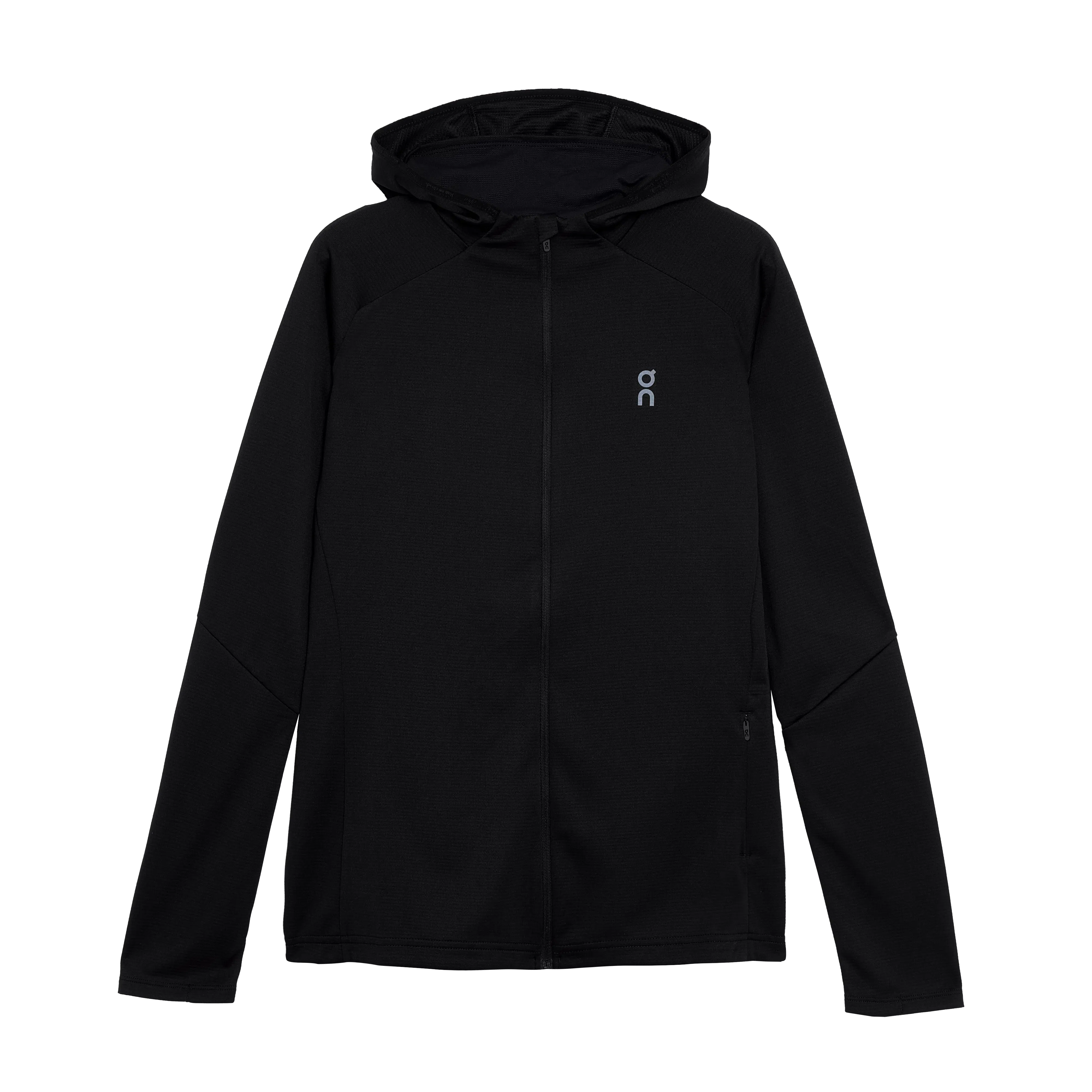 On Climate Zip Hoodie Black (Women'S) (Women's)