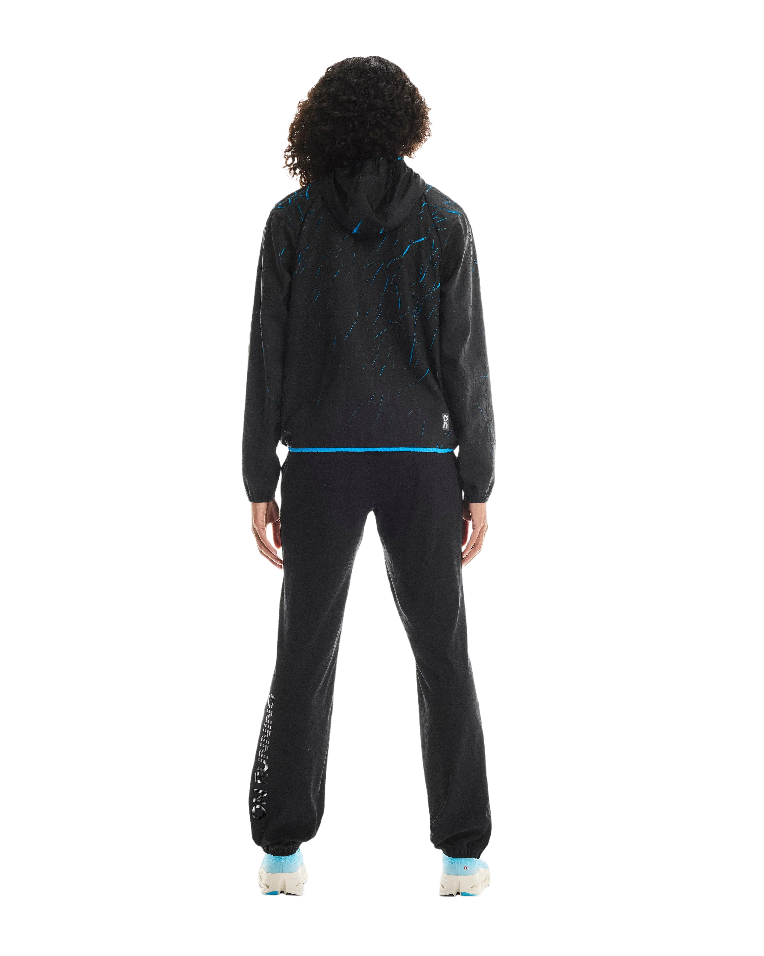 On Pace Run Jacket Malibu Black (Women'S) (Women's)