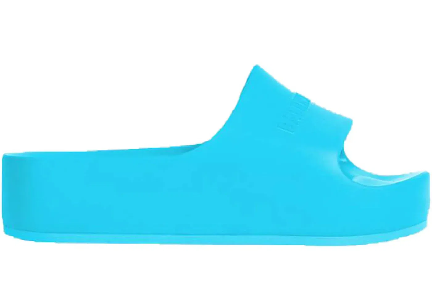Balenciaga Wmns Chunky Slides 'Blue'