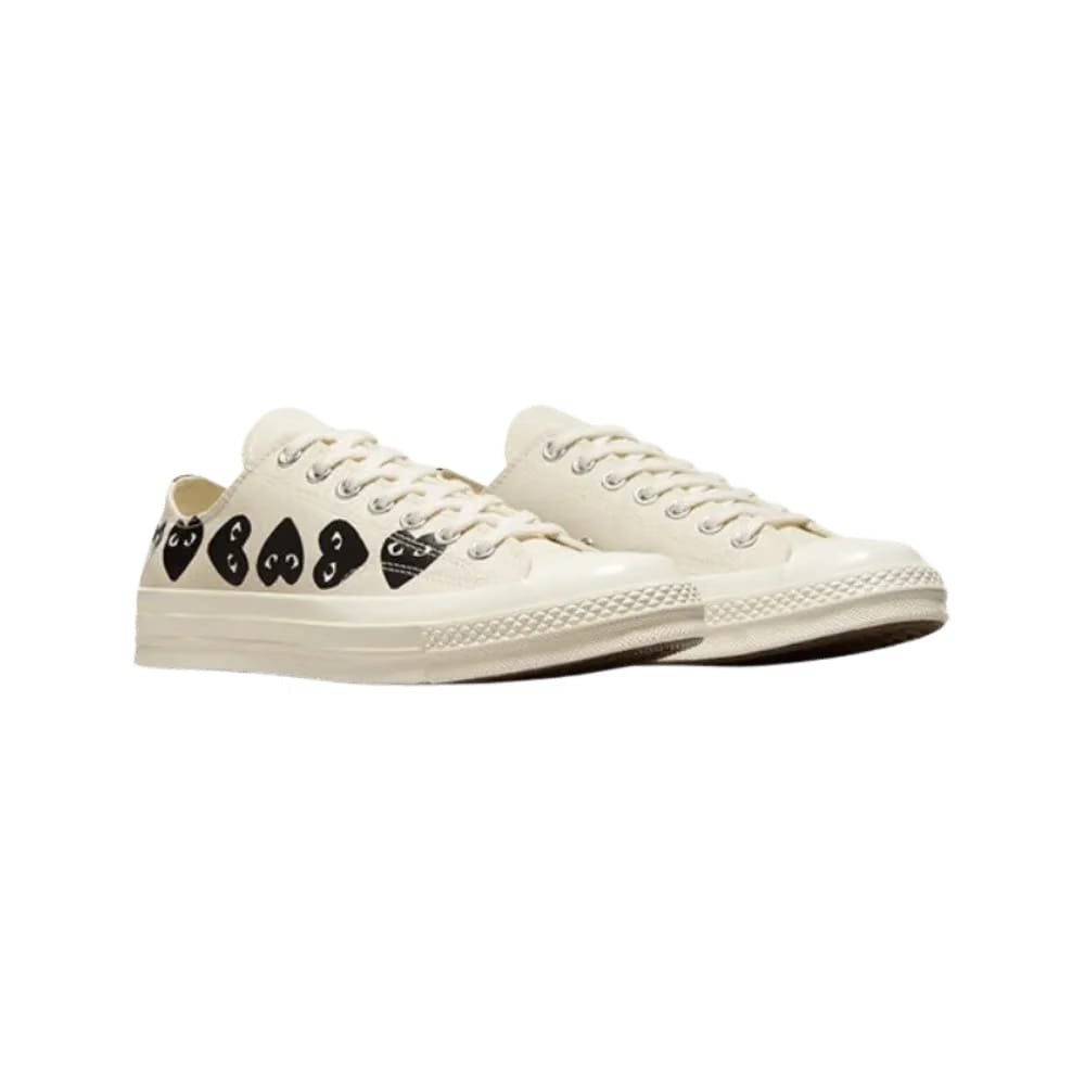 Converse x PLAY Comme des Garçons Chuck 70 Multi Heart Beige