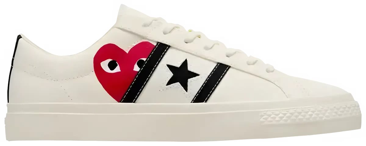 Converse x PLAY Comme des Garçons One Star Academy Pro Beige