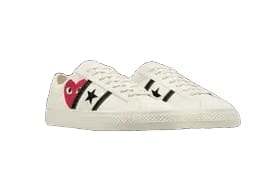 Converse x PLAY Comme des Garçons One Star Academy Pro Beige