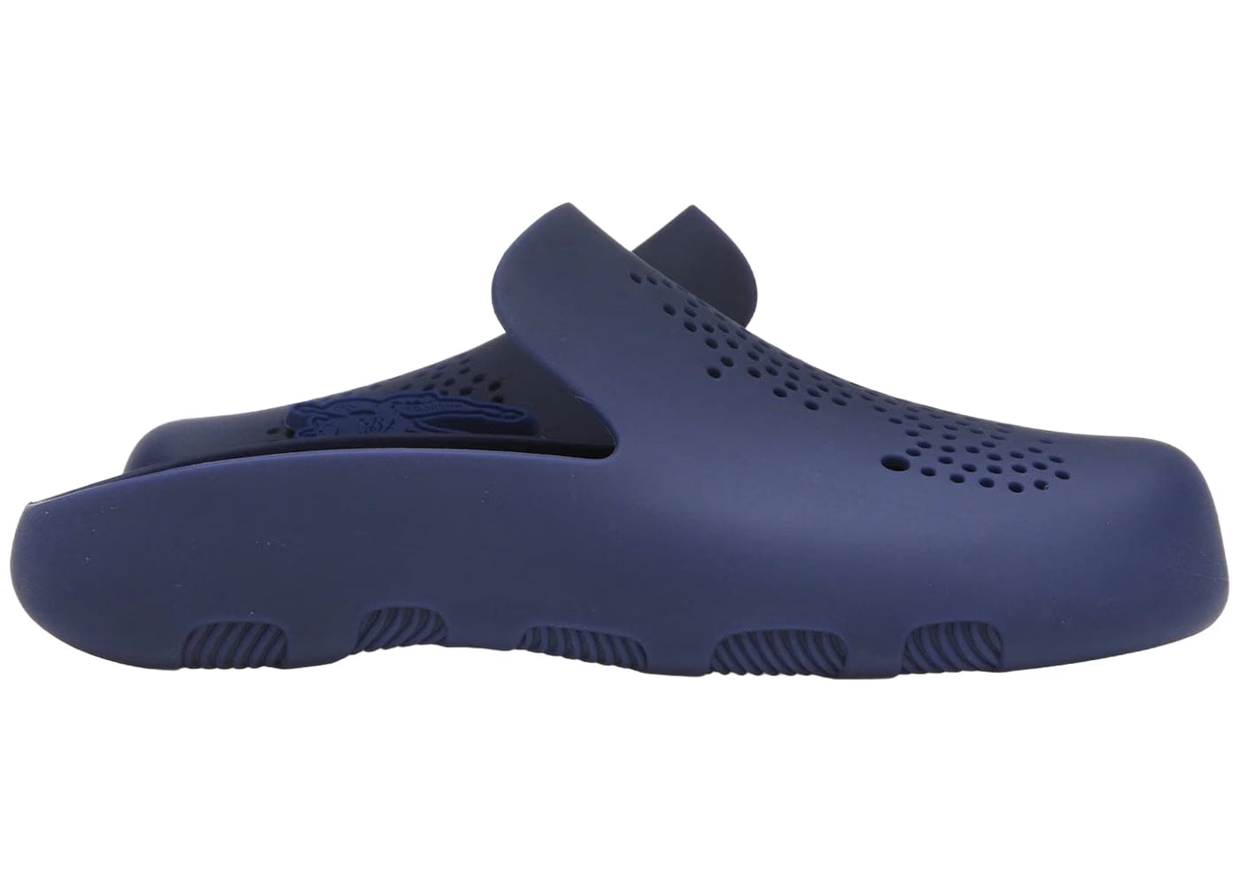 Burberry Stingray Perforated Slides Blue