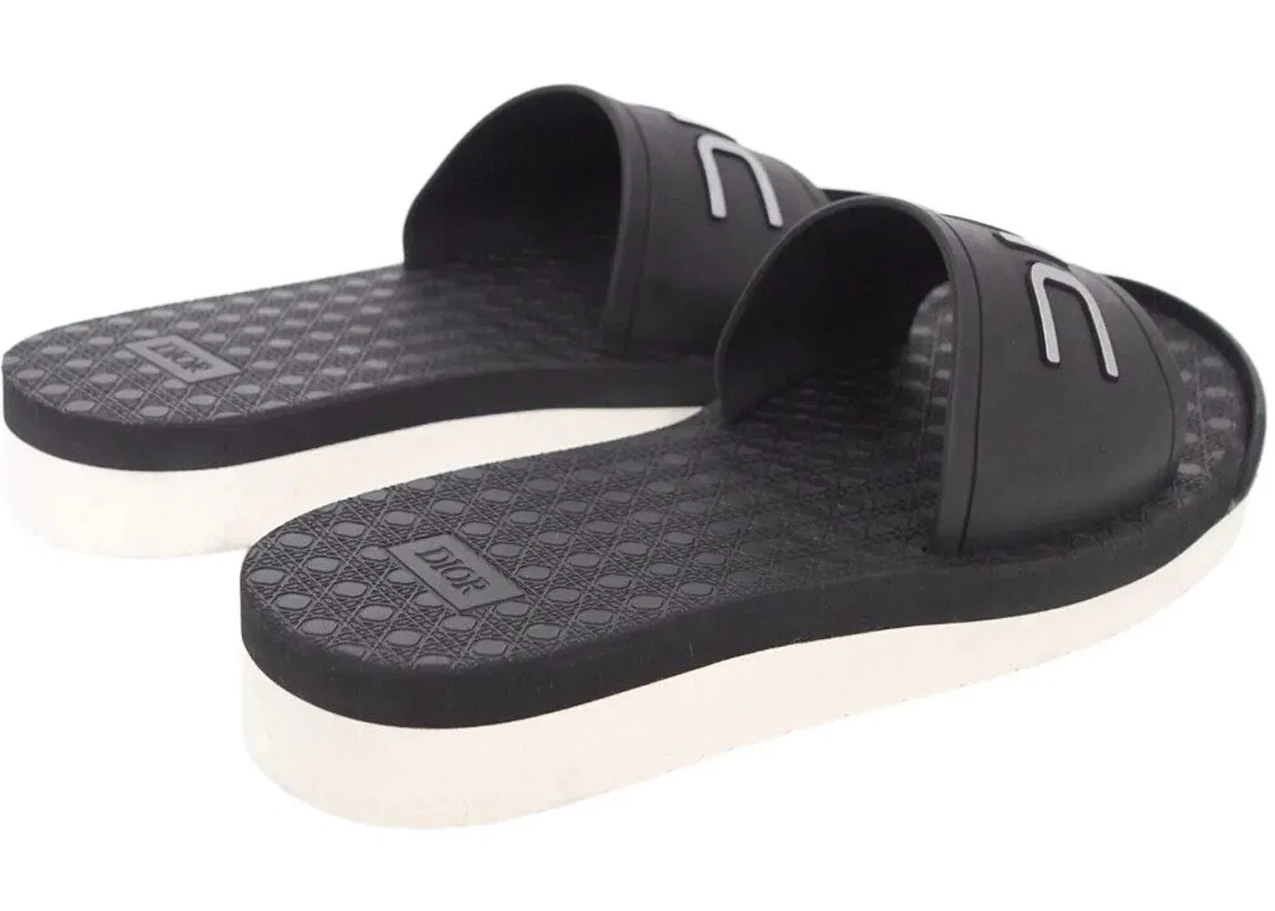 Dior Alpha Dior Slides x Sorayama Black White