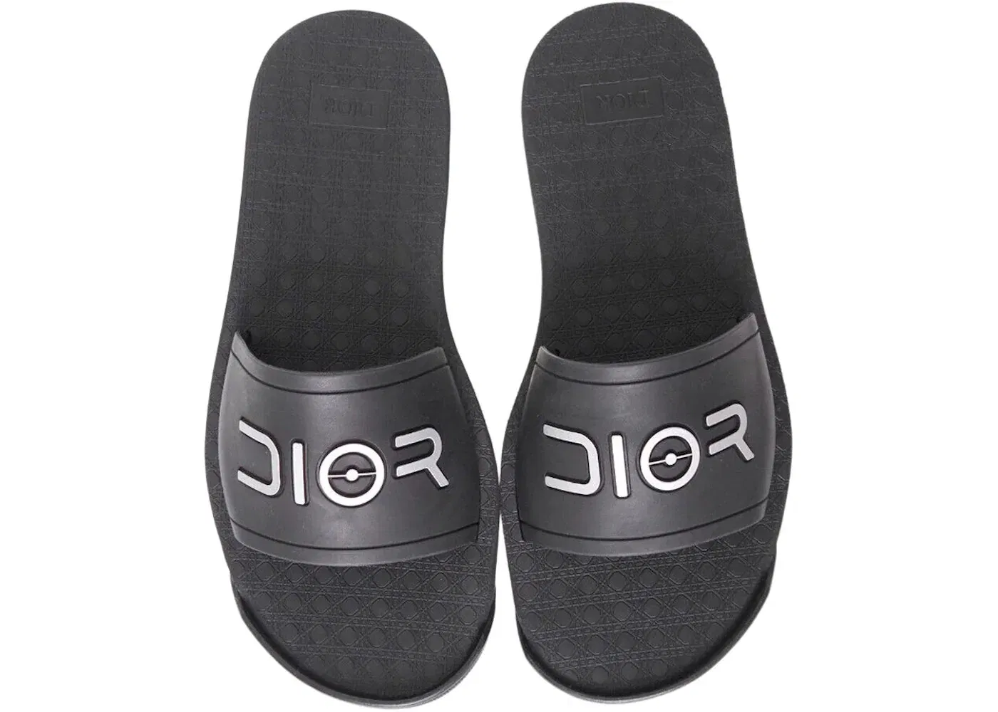 Dior Alpha Dior Slides x Sorayama Black White