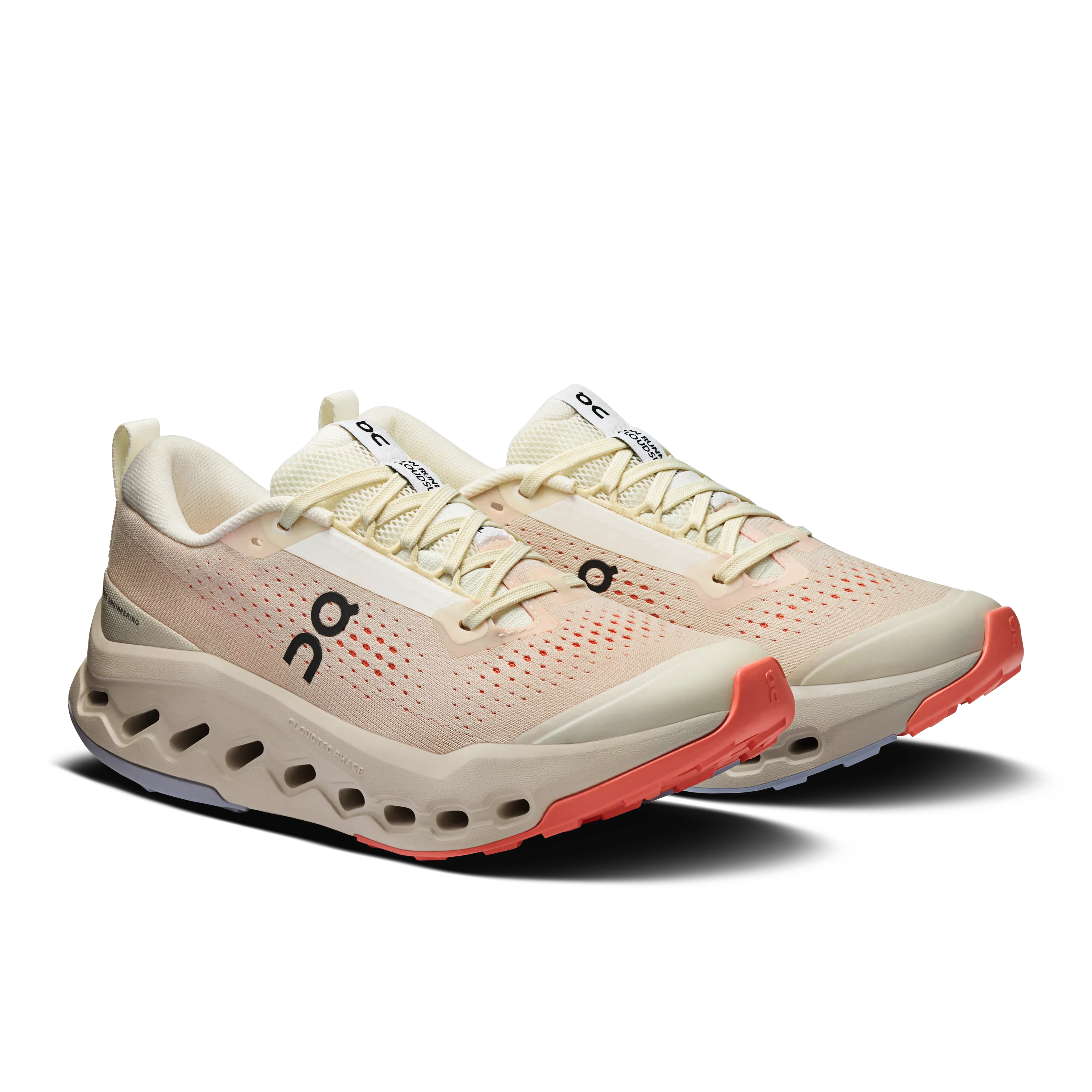 On Cloudsurfer Trail 2 Ivory Salmon (Women'S)