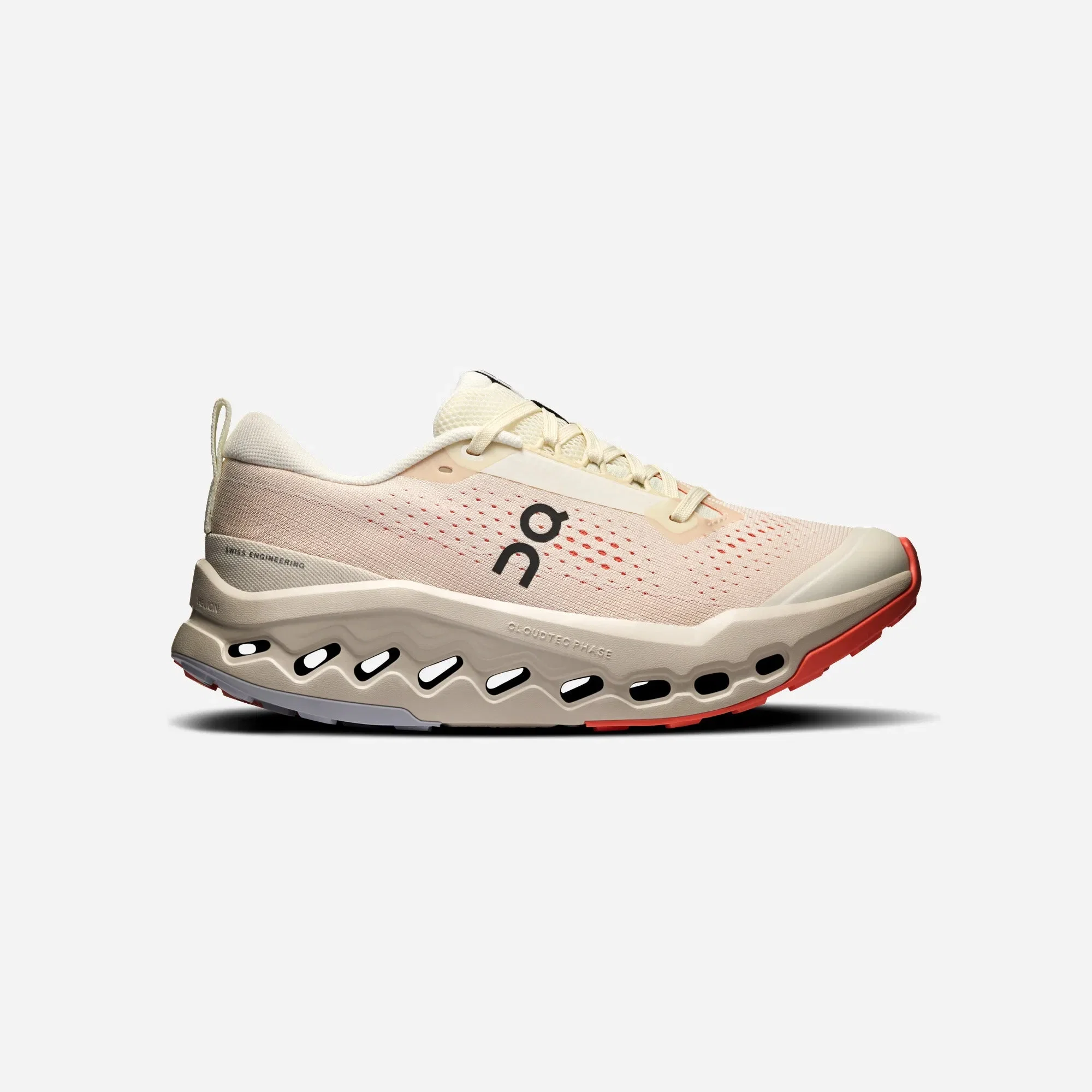 On Cloudsurfer Trail 2 Ivory Salmon (Women'S)