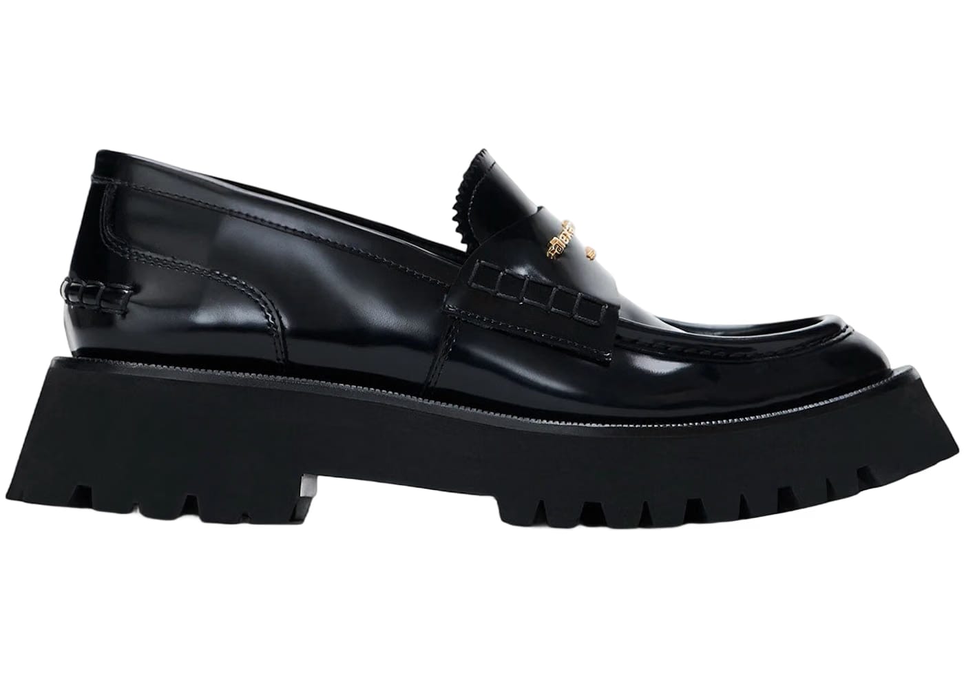 Alexander Wang Wmns Carter Lug Loafer 'Black'