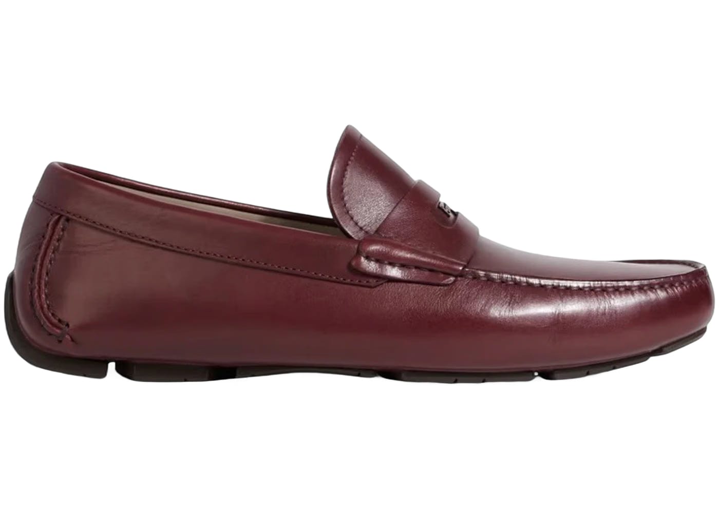 Ferragamo Newton Driving Loafers Red