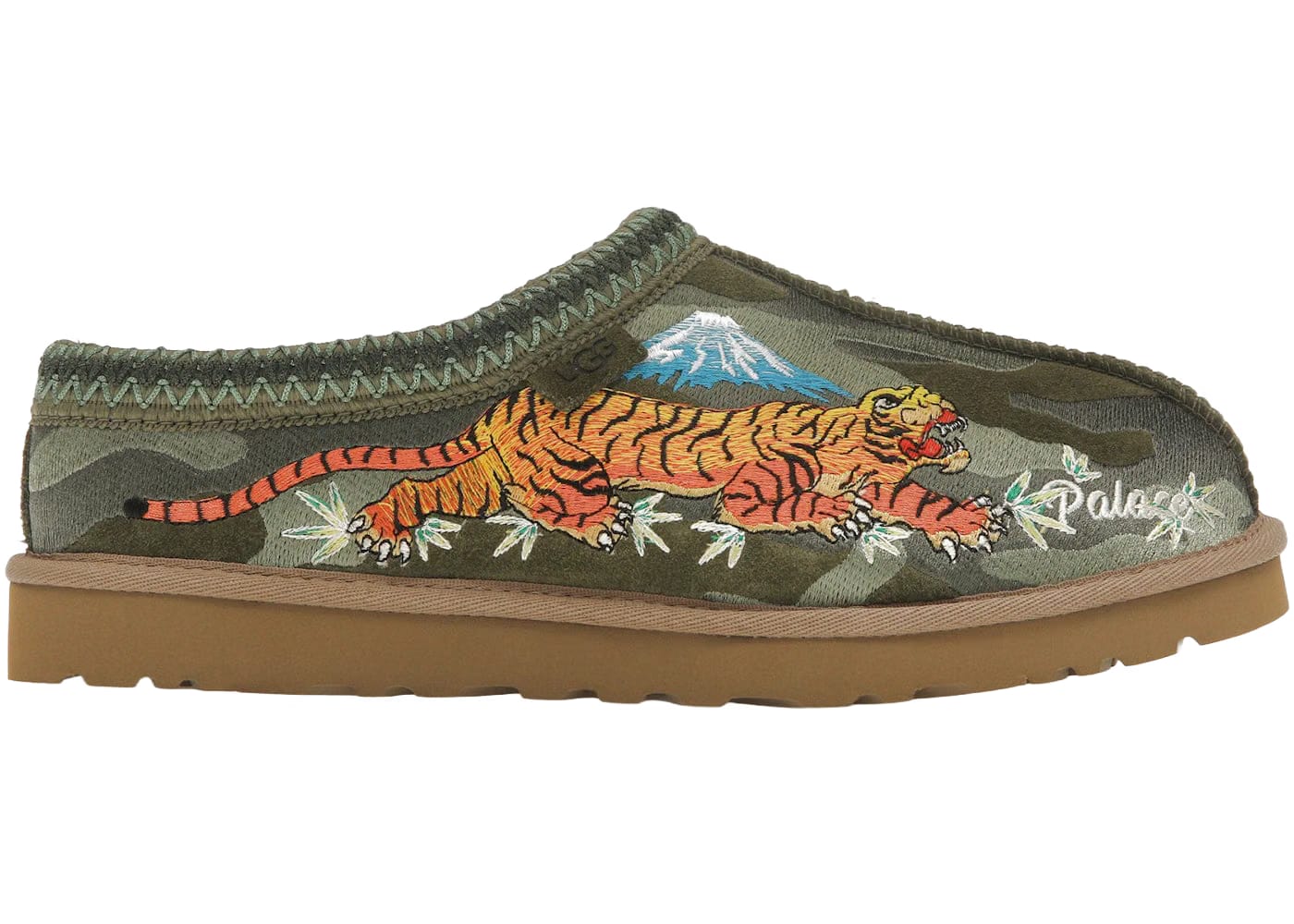 Ugg Tasman Slipper Palace Burnt Olive Camo