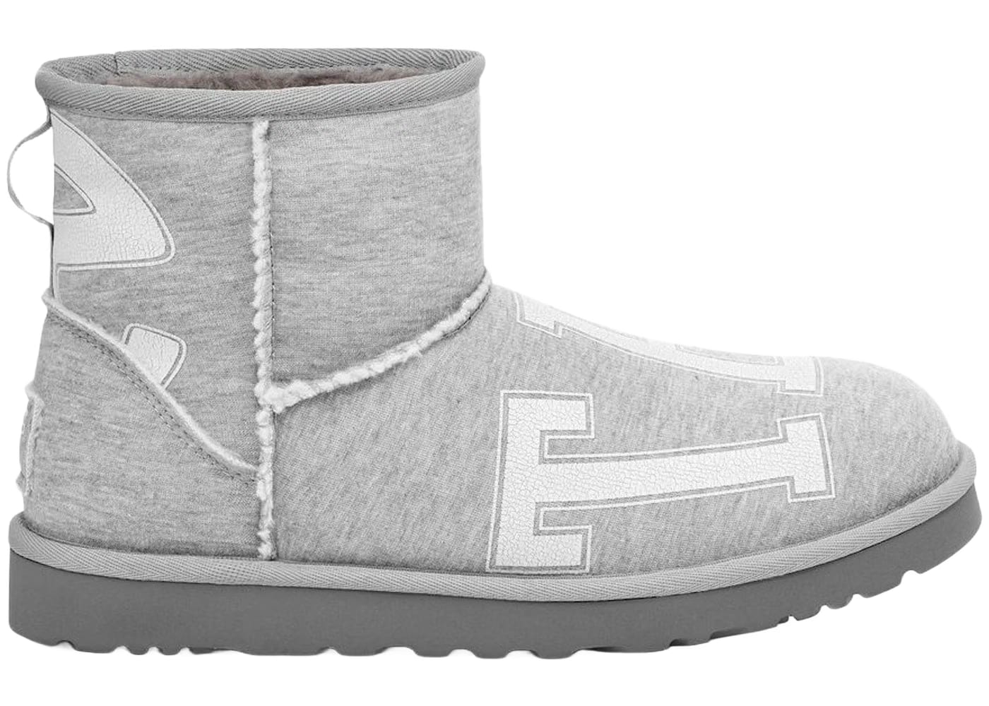 Ugg X Telfar Fleece Mini Heather Grey