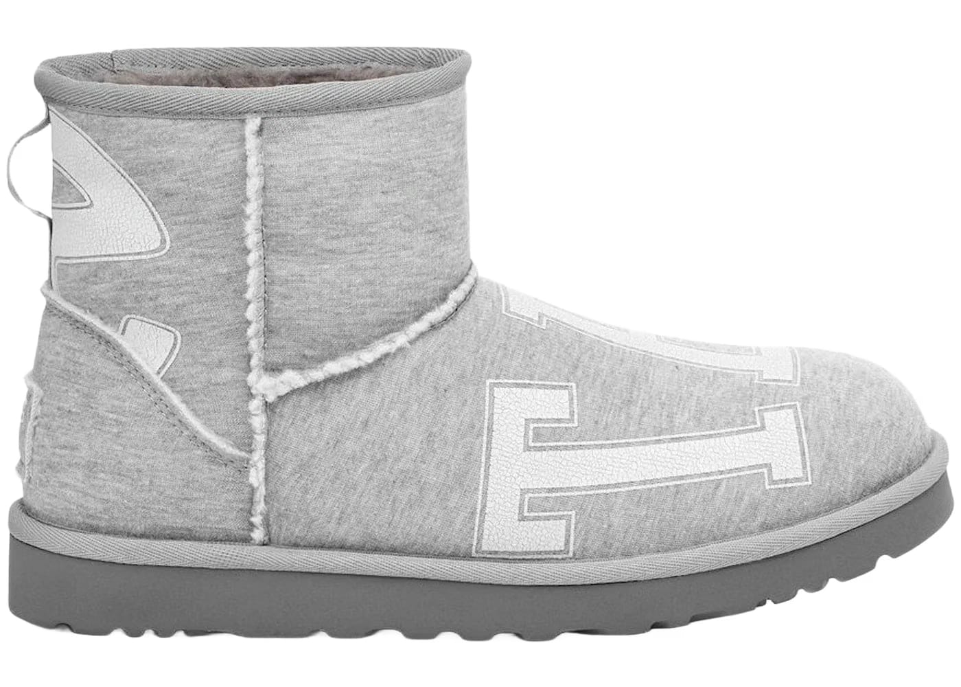 Ugg X Telfar Fleece Mini Heather Grey