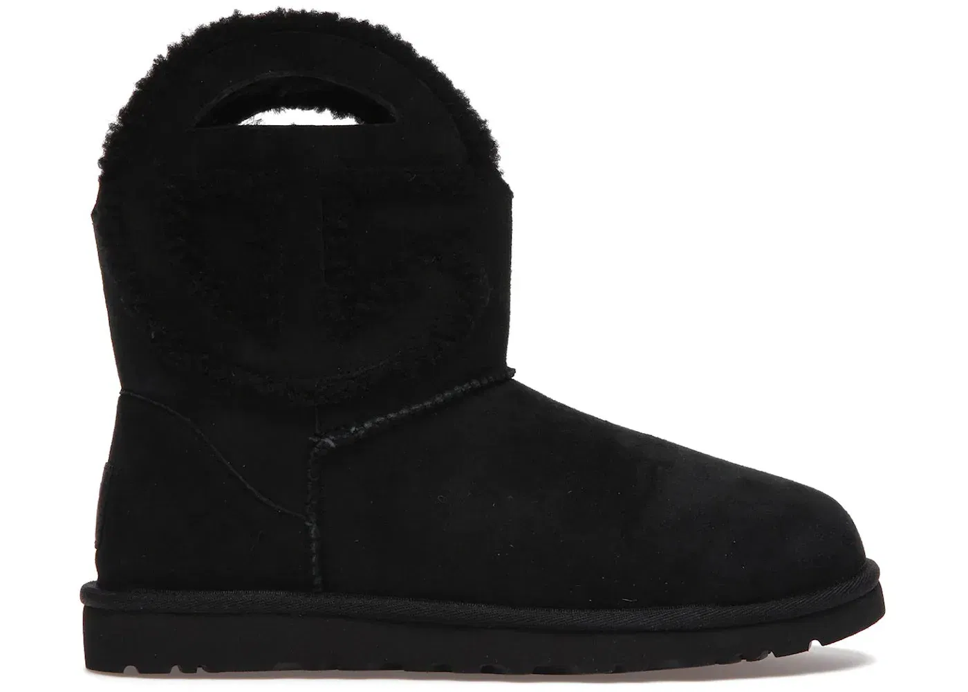 UGG Telfar x Logo Mini Boot Black