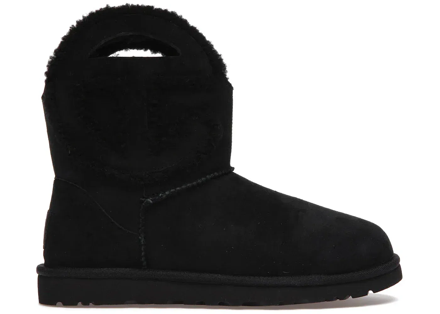 UGG Telfar x Logo Mini Boot Black
