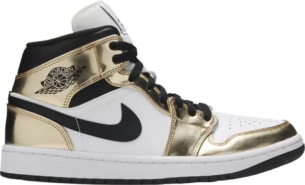 Air Jordan 1 Mid SE Metallic Gold