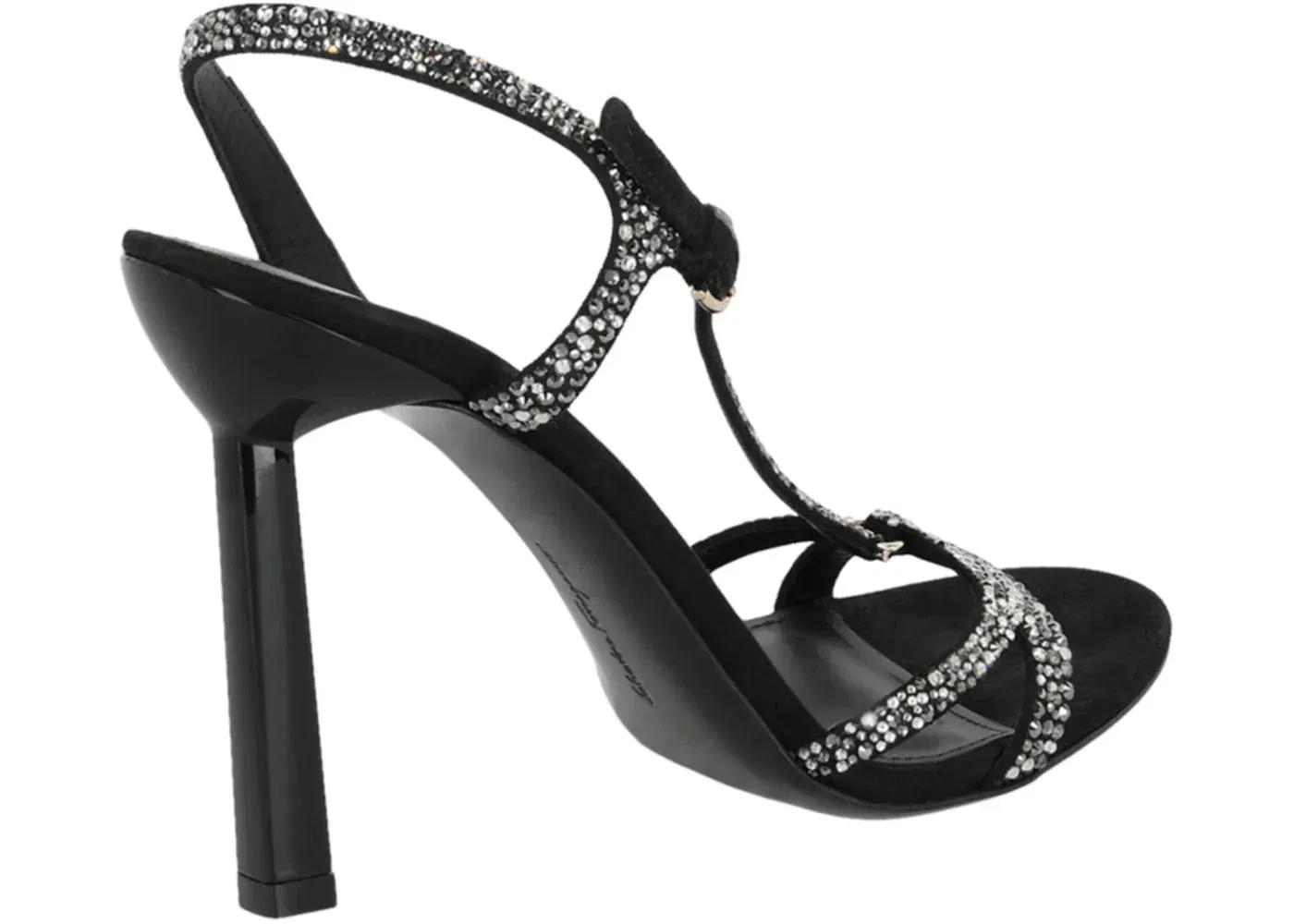 Ferragamo Jole X5 Crystal Embellished Heels Black (Women'S)